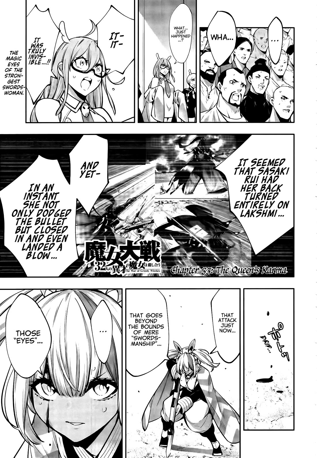 Majo Taisen - The War of Greedy Witches chapter 53 page 1