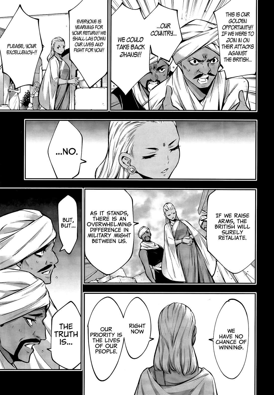 Majo Taisen - The War of Greedy Witches chapter 54 page 13