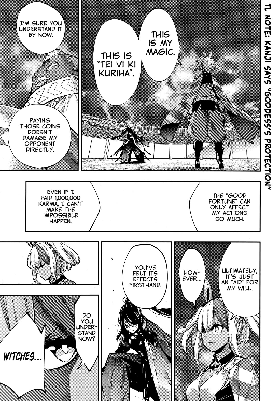 Majo Taisen - The War of Greedy Witches chapter 54 page 35