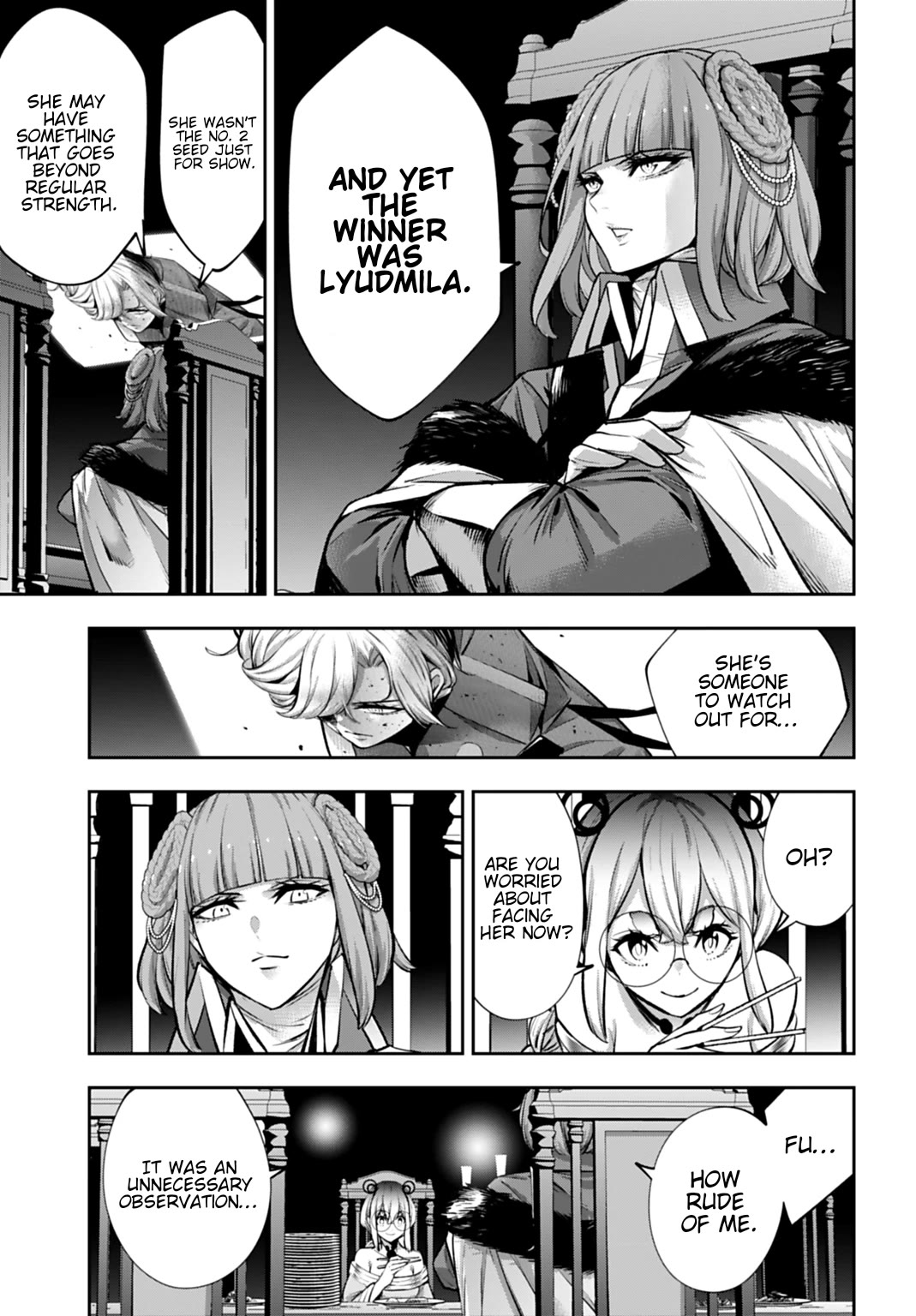 Majo Taisen - The War of Greedy Witches chapter 63 page 11