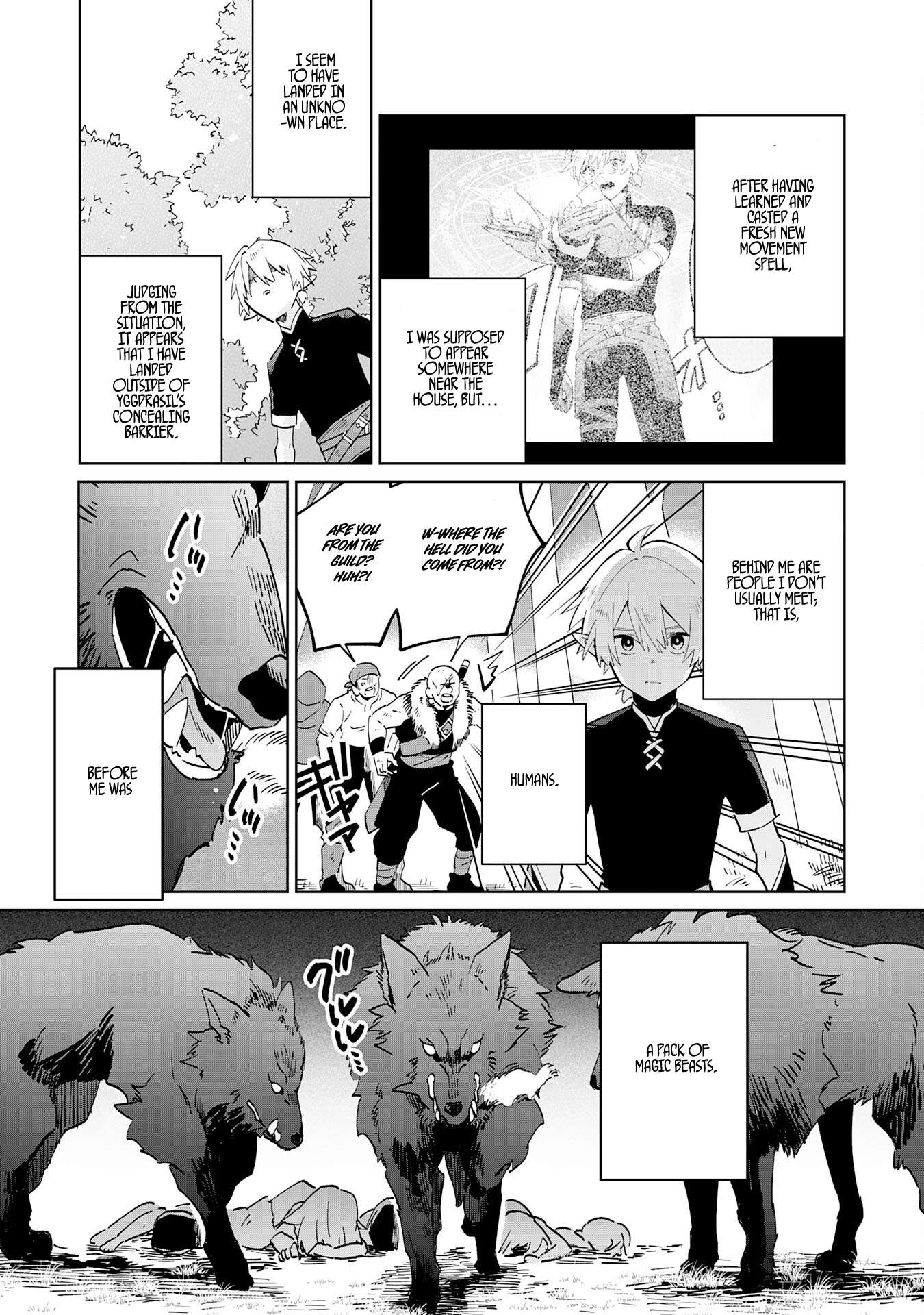 Majutsu wo Kiwamete Tabi ni Deta Tensei Elf, Moteamashita Jumyou de Ikeru Densetsu to naru chapter 2 page 2