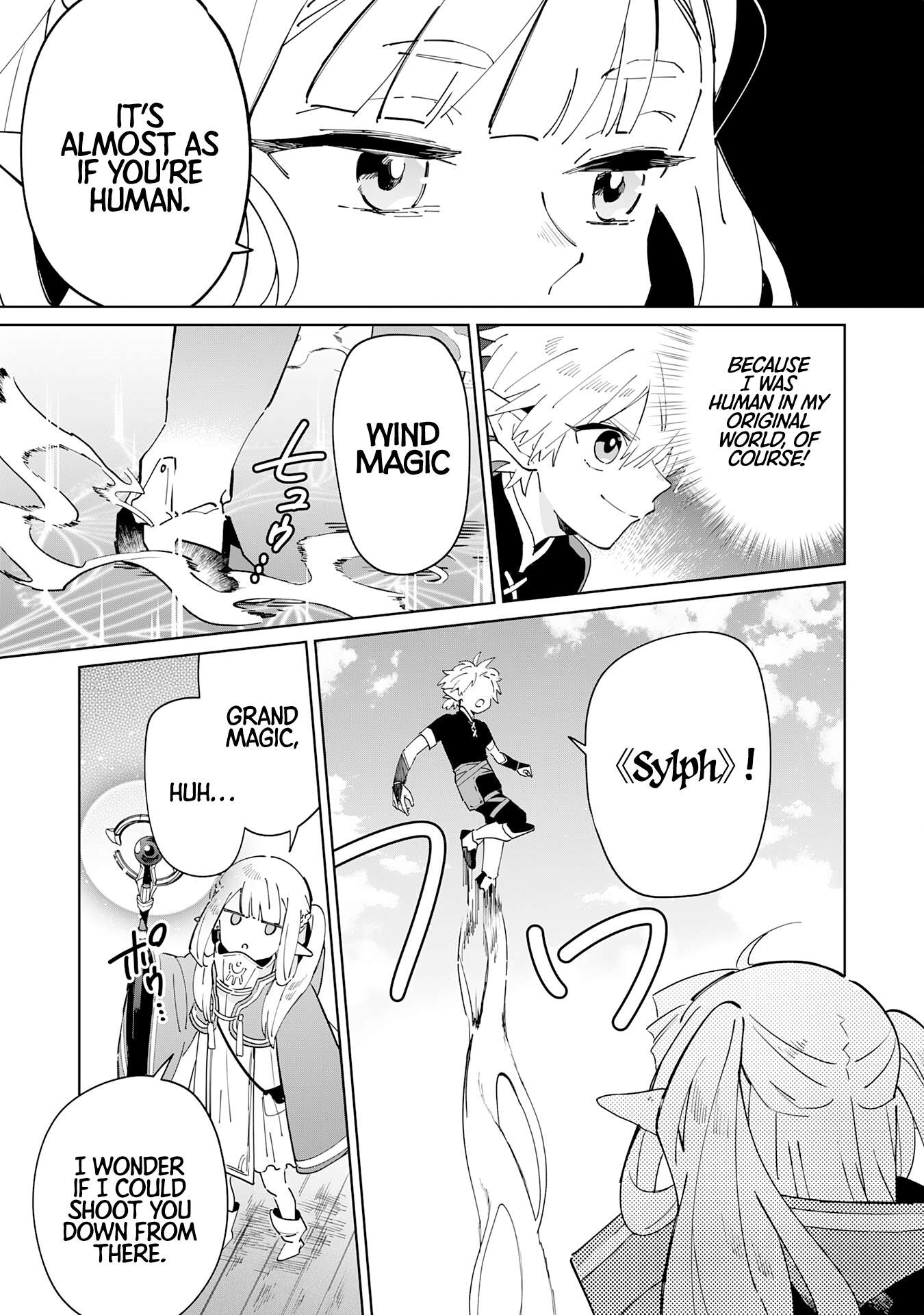 Majutsu wo Kiwamete Tabi ni Deta Tensei Elf, Moteamashita Jumyou de Ikeru Densetsu to naru chapter 3 page 13