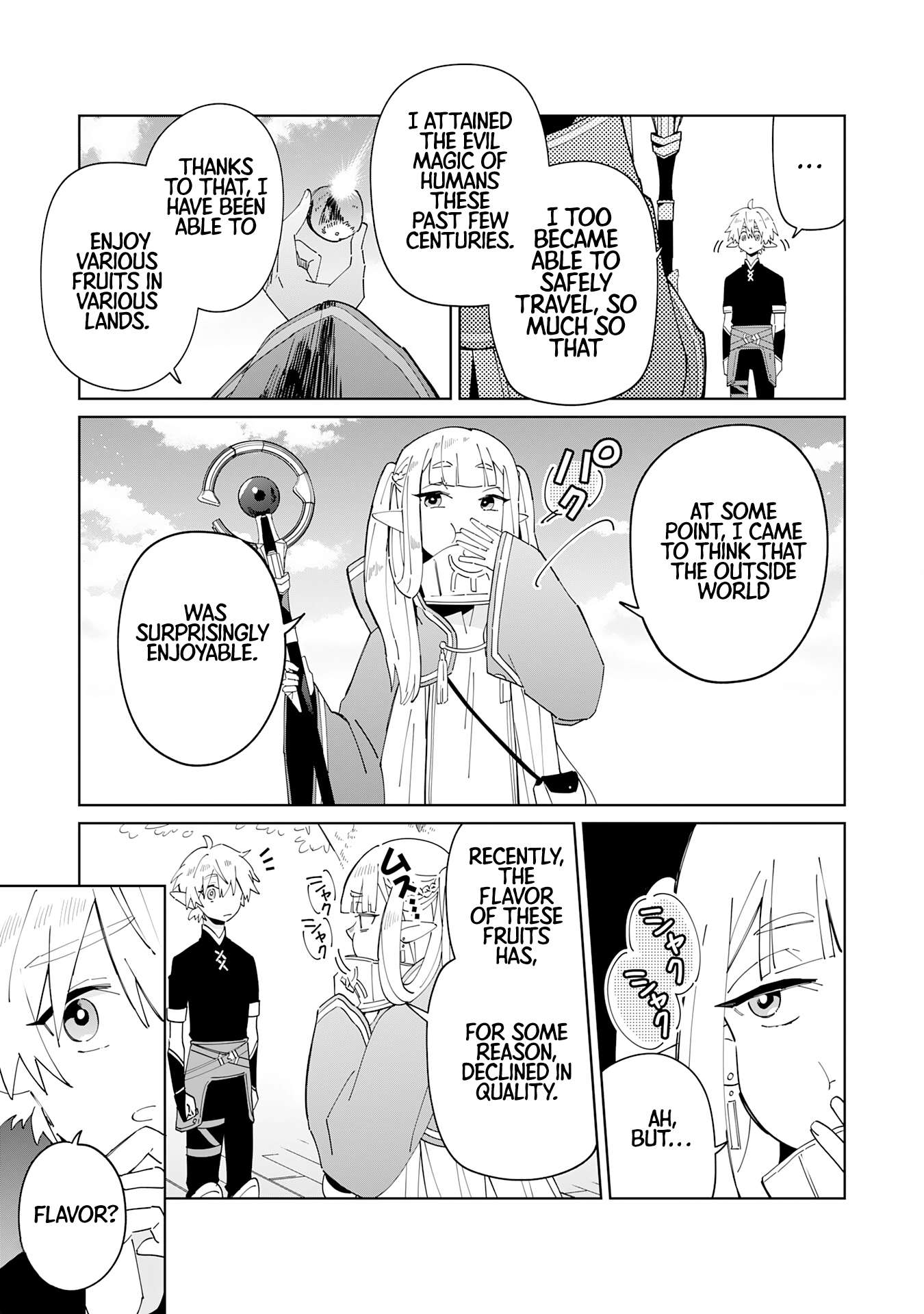 Majutsu wo Kiwamete Tabi ni Deta Tensei Elf, Moteamashita Jumyou de Ikeru Densetsu to naru chapter 3 page 21