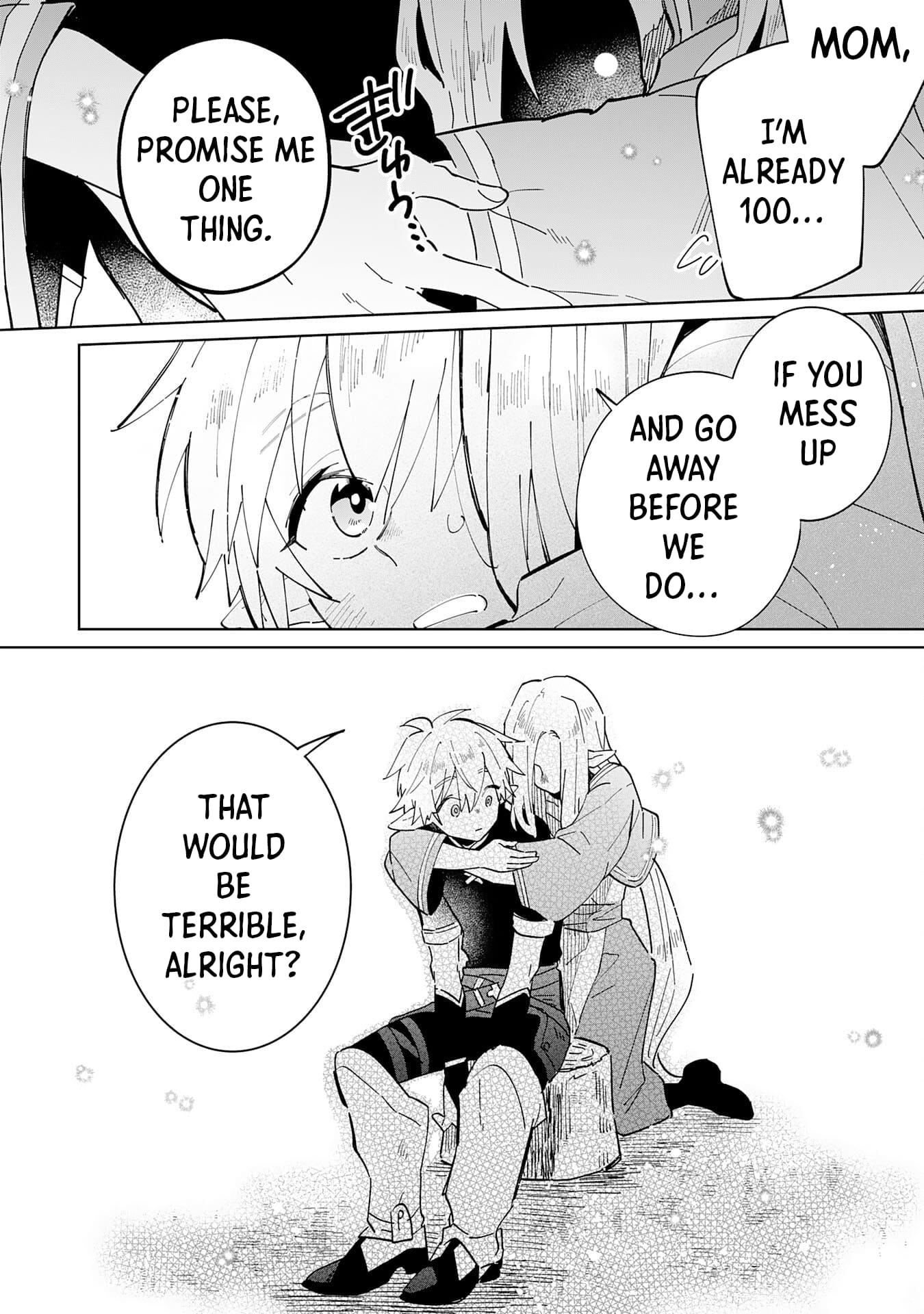 Majutsu wo Kiwamete Tabi ni Deta Tensei Elf, Moteamashita Jumyou de Ikeru Densetsu to naru chapter 4 page 9