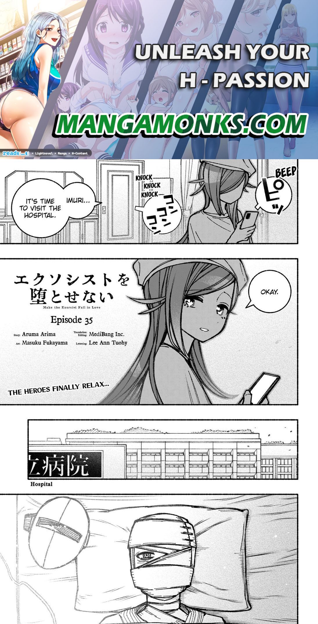 Make the Exorcist Fall in Love chapter 35 page 1