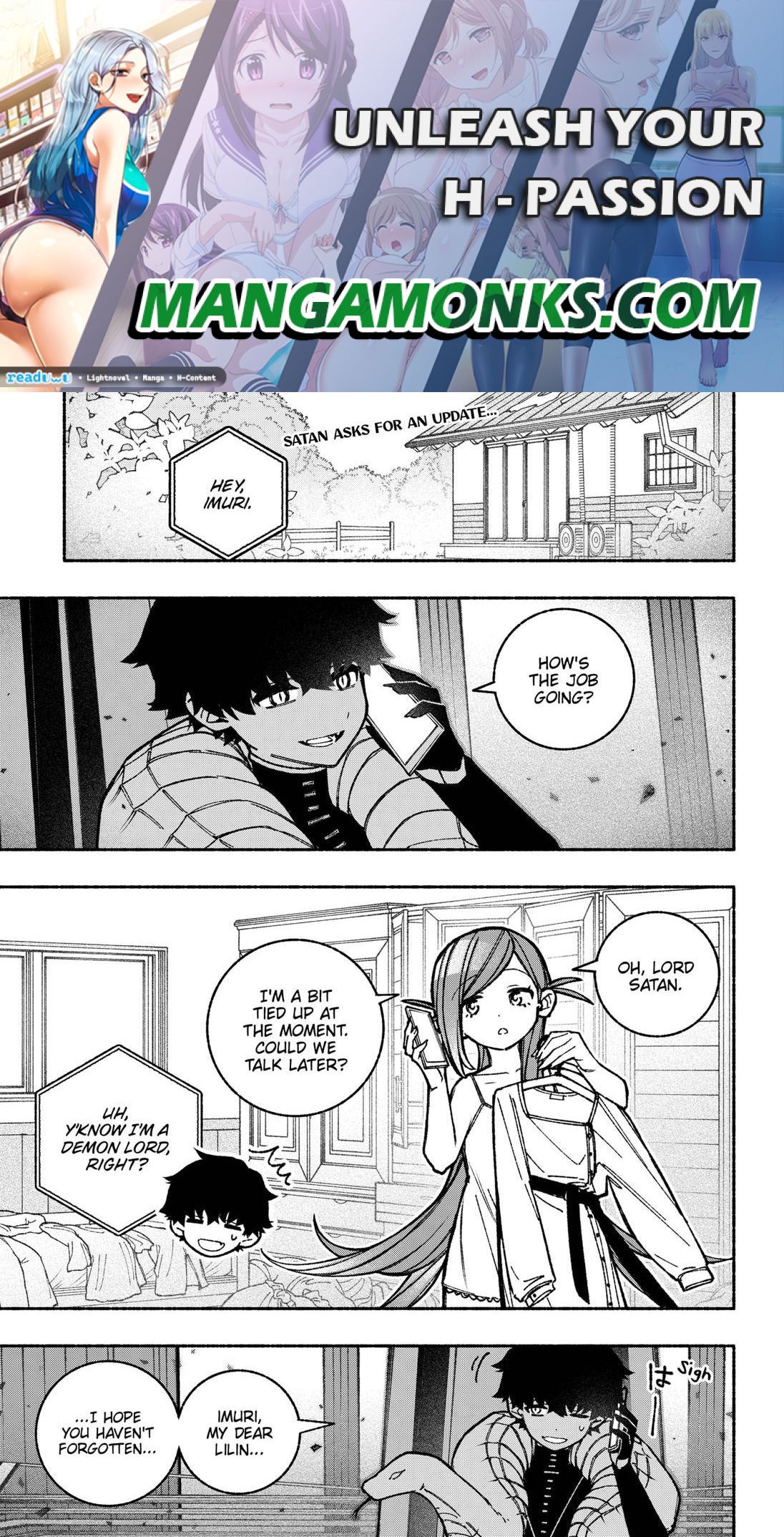 Make the Exorcist Fall in Love chapter 36 page 1