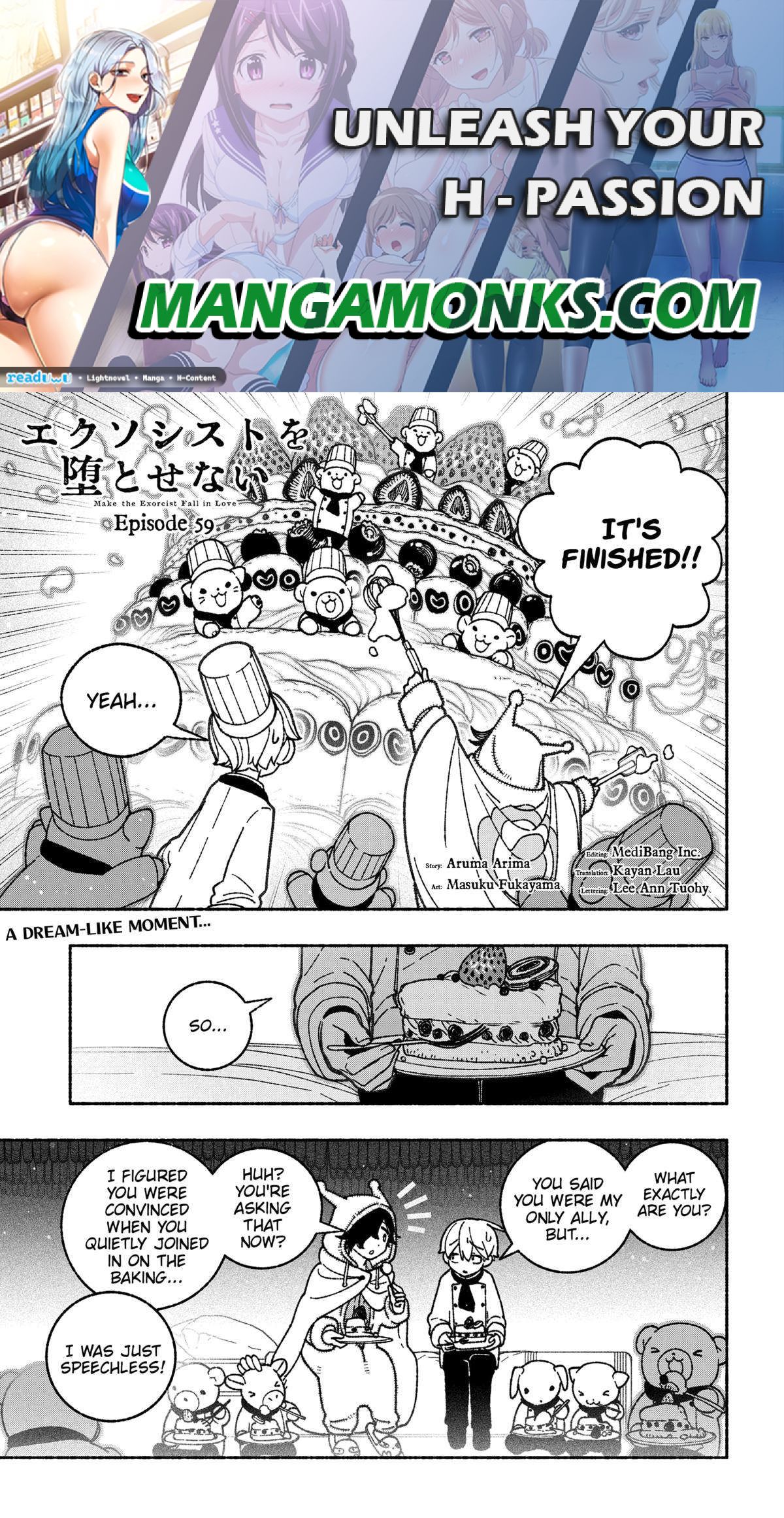 Make the Exorcist Fall in Love chapter 59 page 1