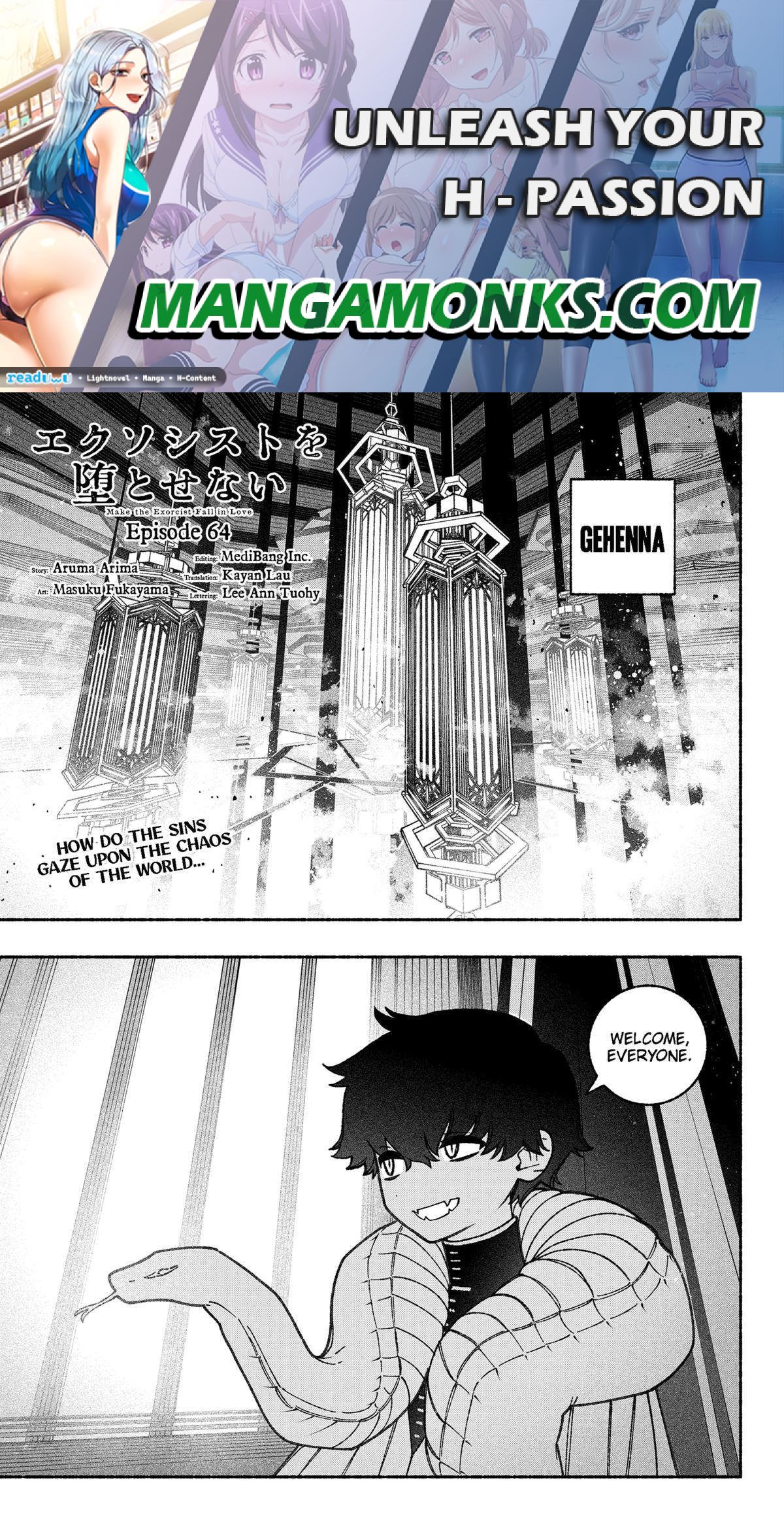 Make the Exorcist Fall in Love chapter 64 page 1