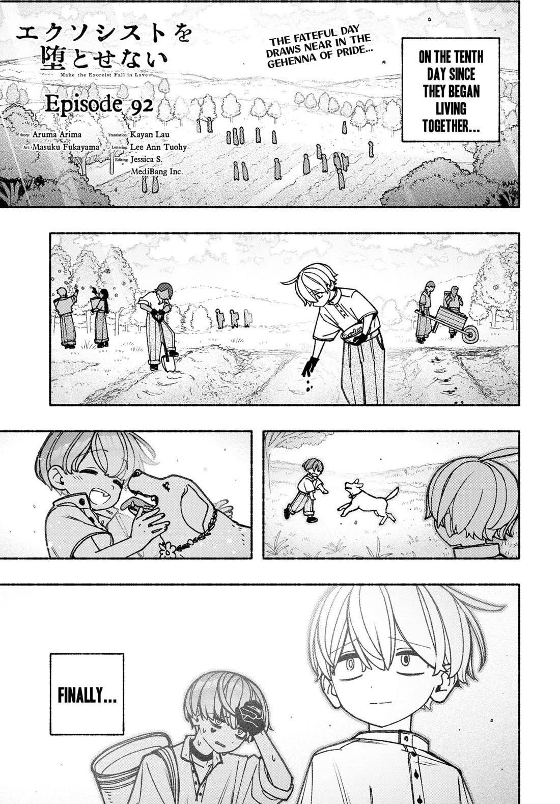 Make the Exorcist Fall in Love chapter 92 page 1