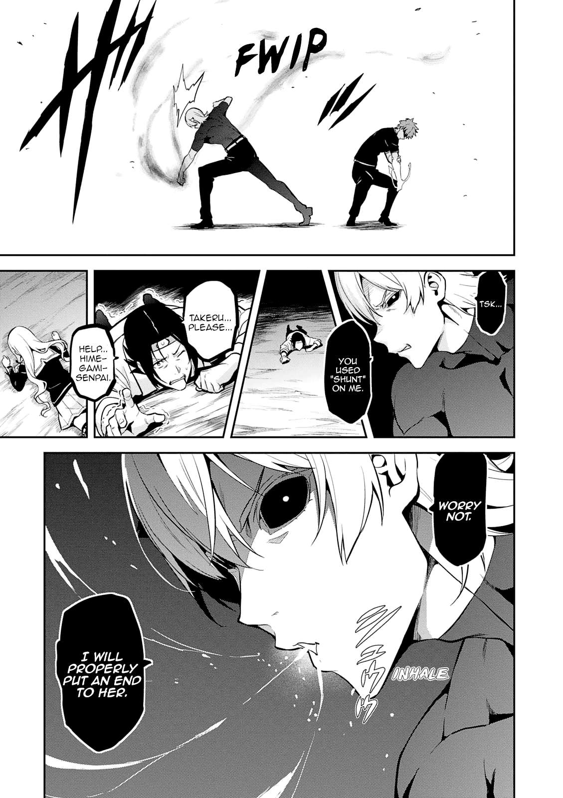 Maken-Ki! chapter 104 page 9