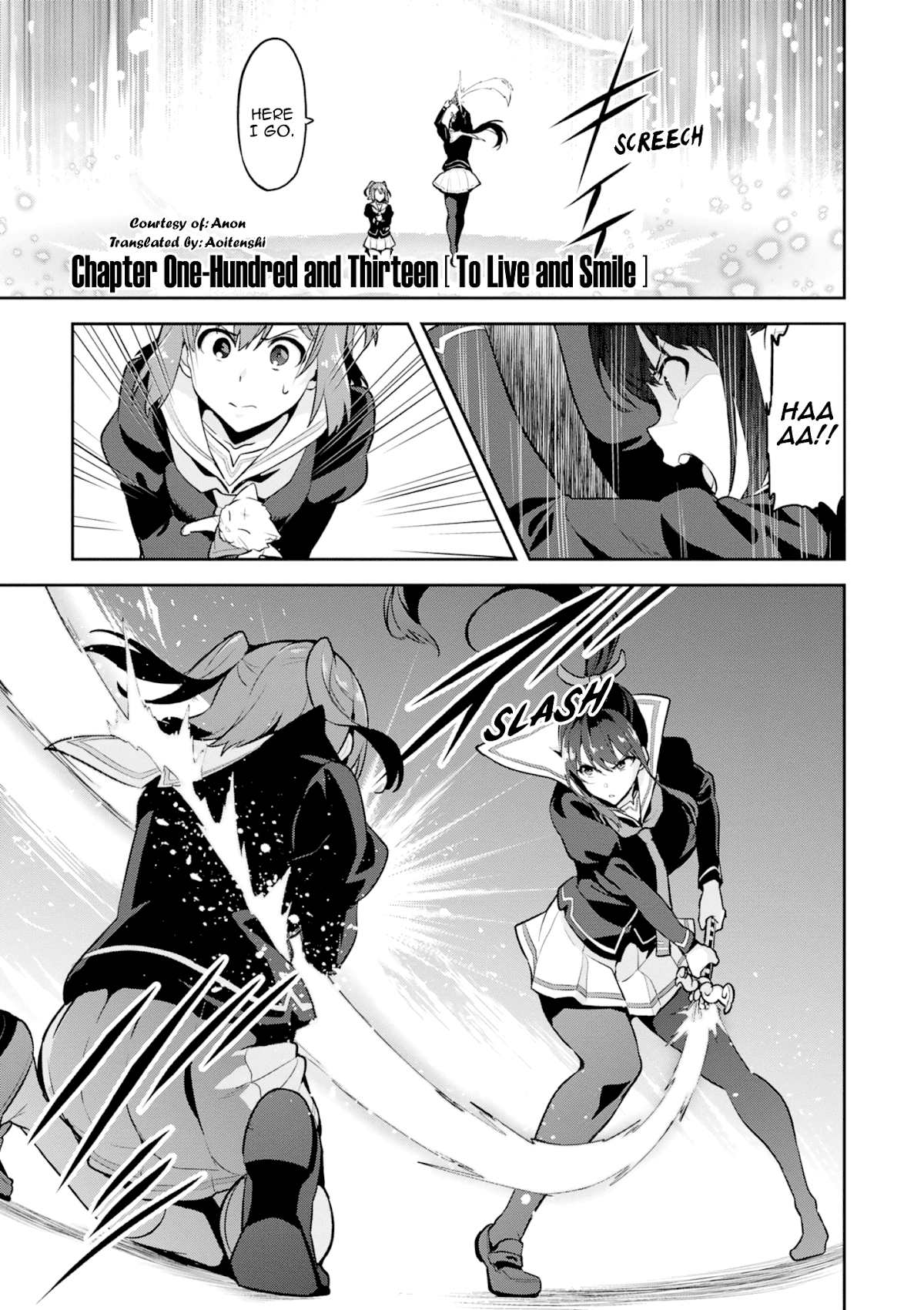 Maken-Ki! chapter 113 page 1