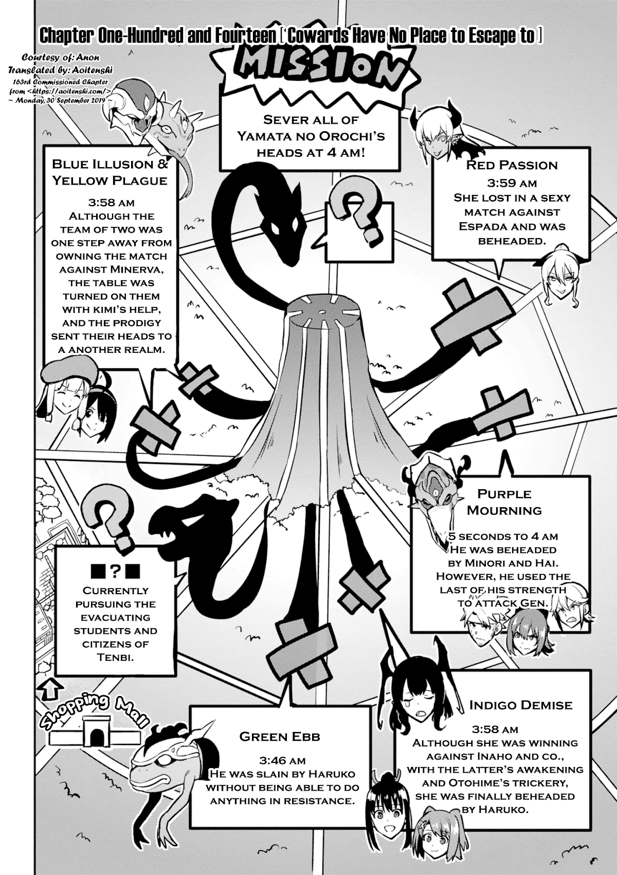 Maken-Ki! chapter 114 page 8