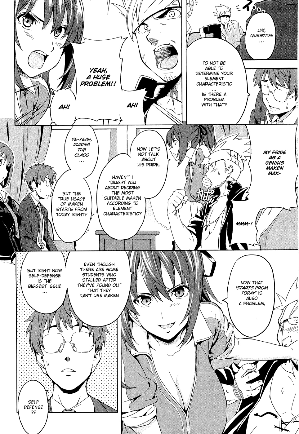 Maken-Ki! chapter 3 page 4