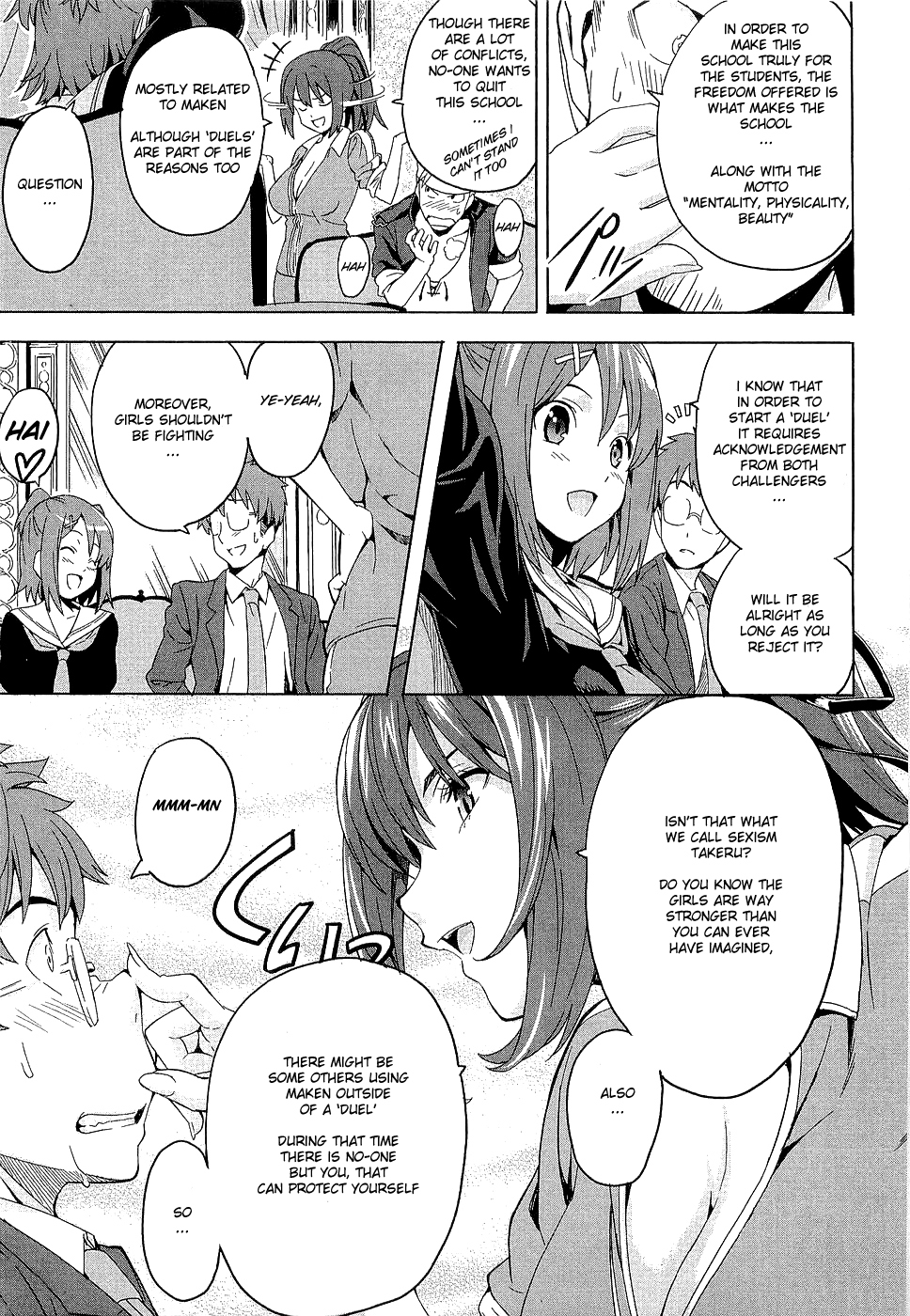 Maken-Ki! chapter 3 page 5