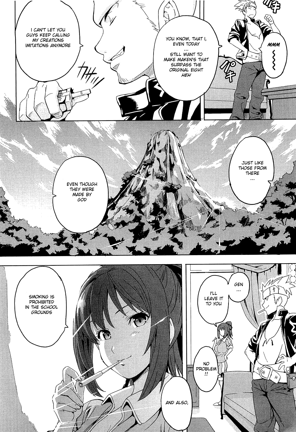 Maken-Ki! chapter 3 page 8