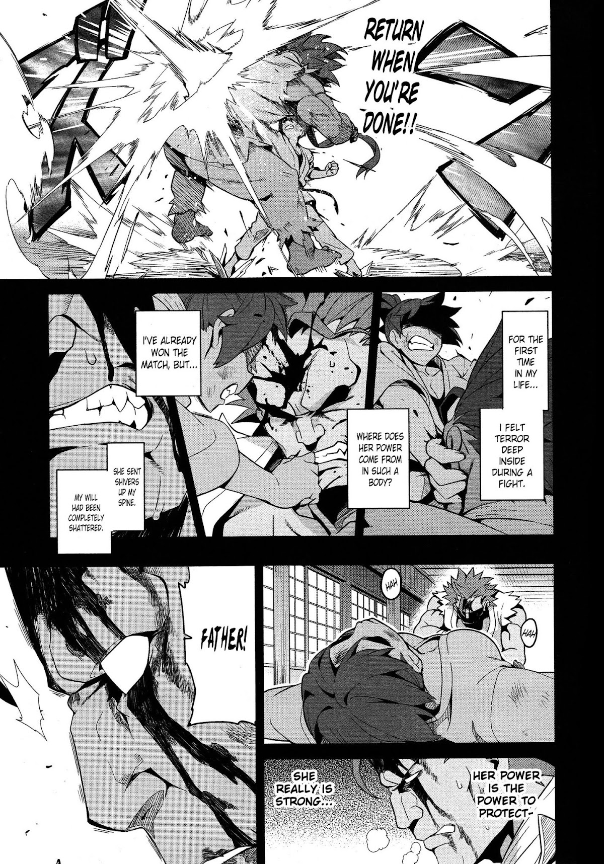 Maken-Ki! chapter 46 page 17