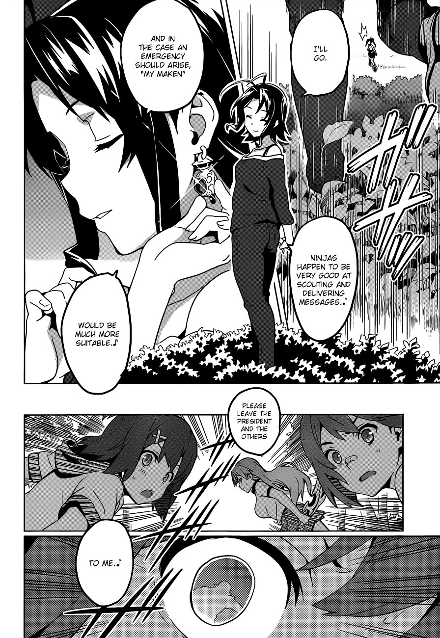 Maken-Ki! chapter 54 page 9