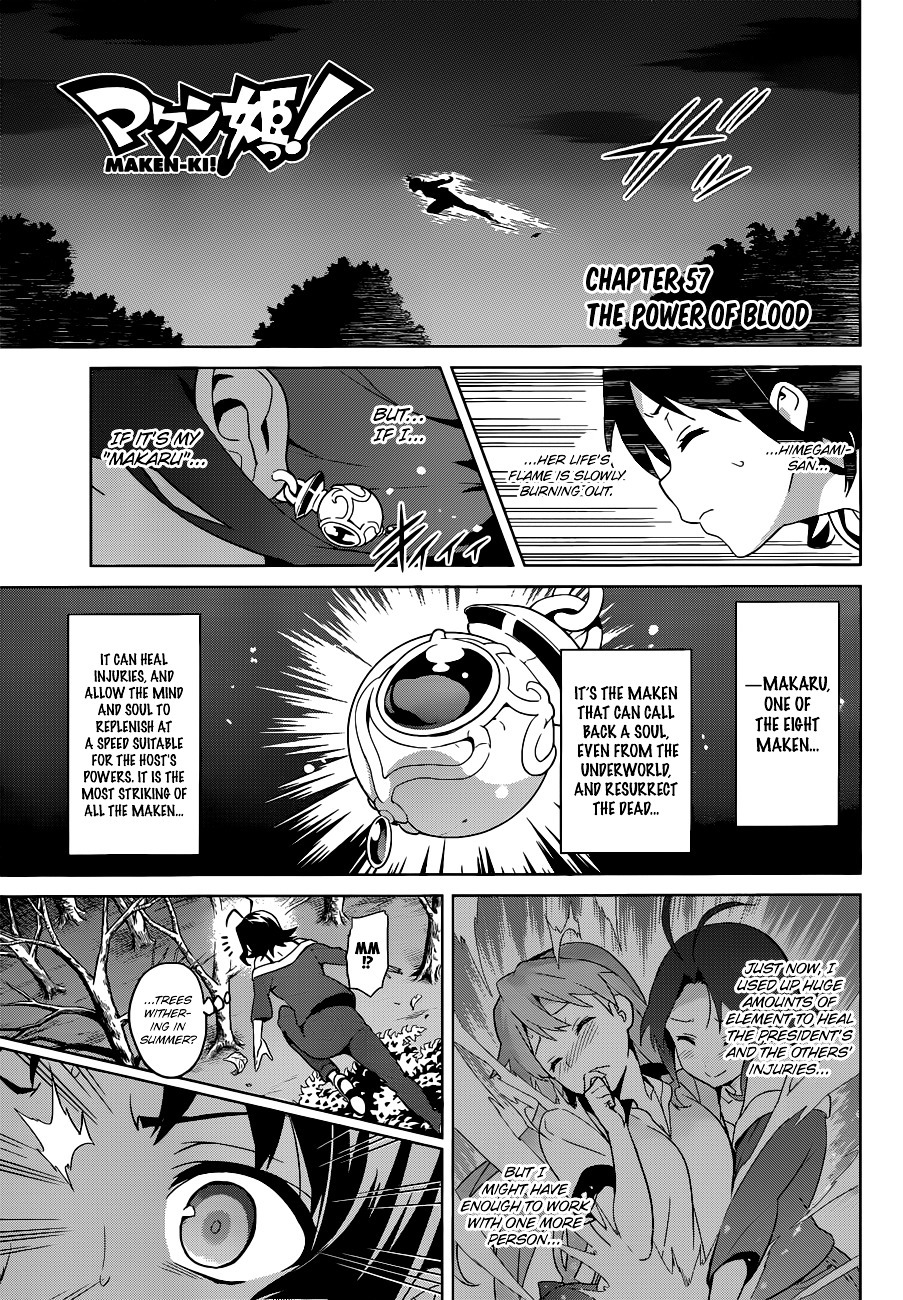 Maken-Ki! chapter 57 page 1