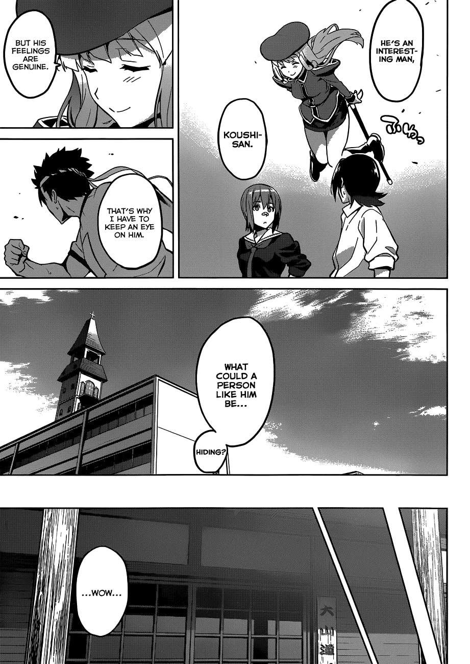 Maken-Ki! chapter 72 page 12