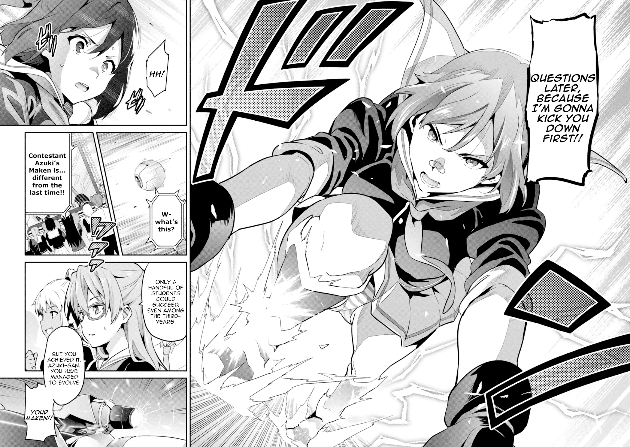 Maken-Ki! chapter 81 page 18