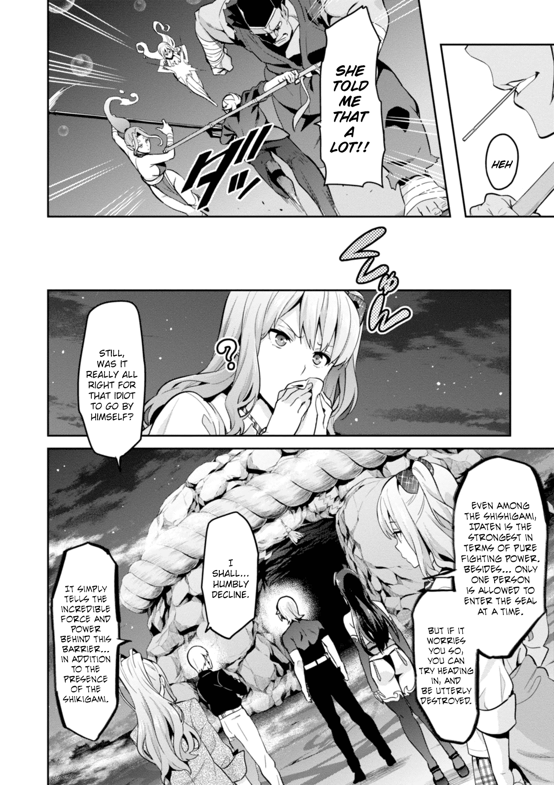 Maken-Ki! chapter 90 page 9