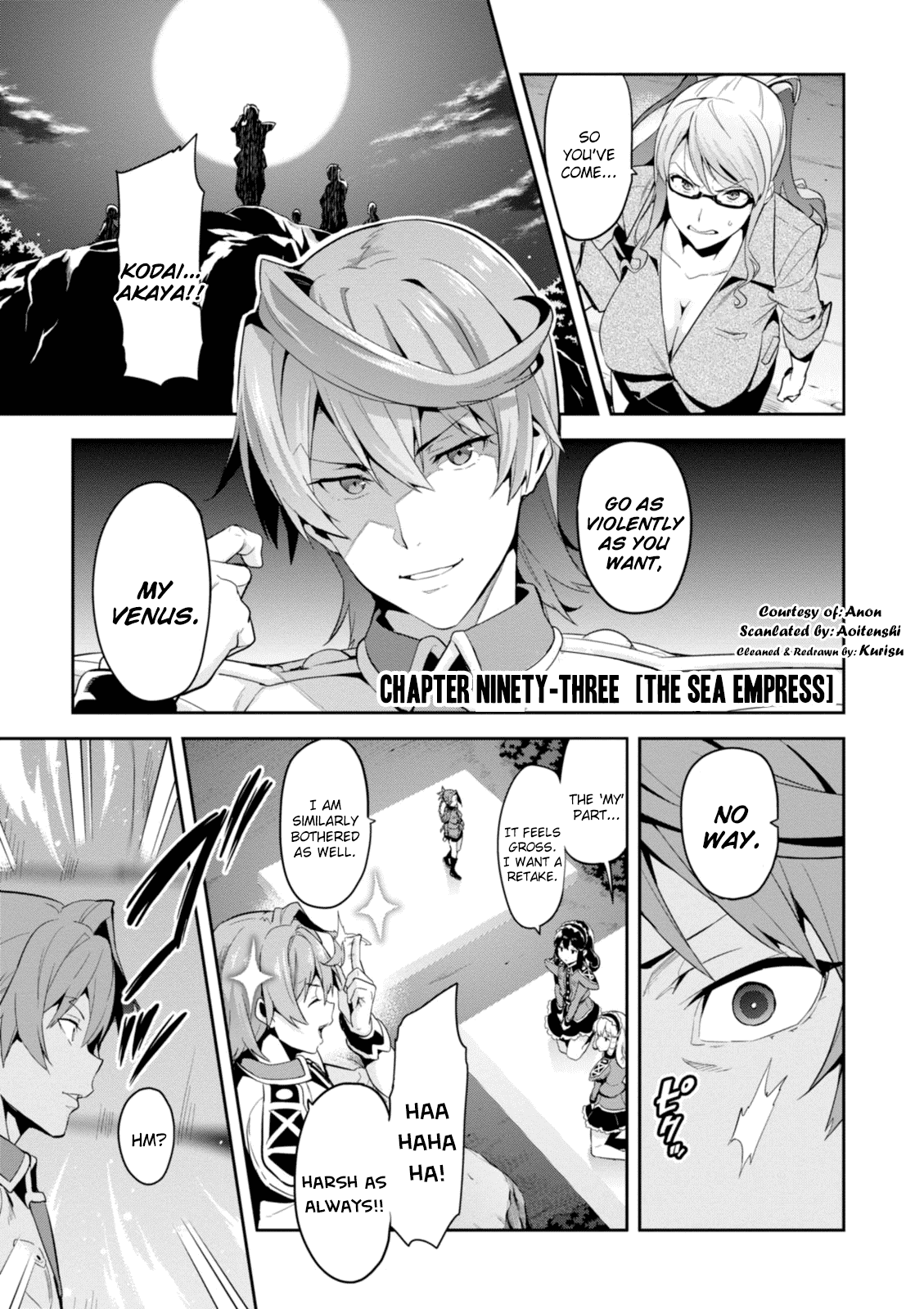 Maken-Ki! chapter 93 page 1