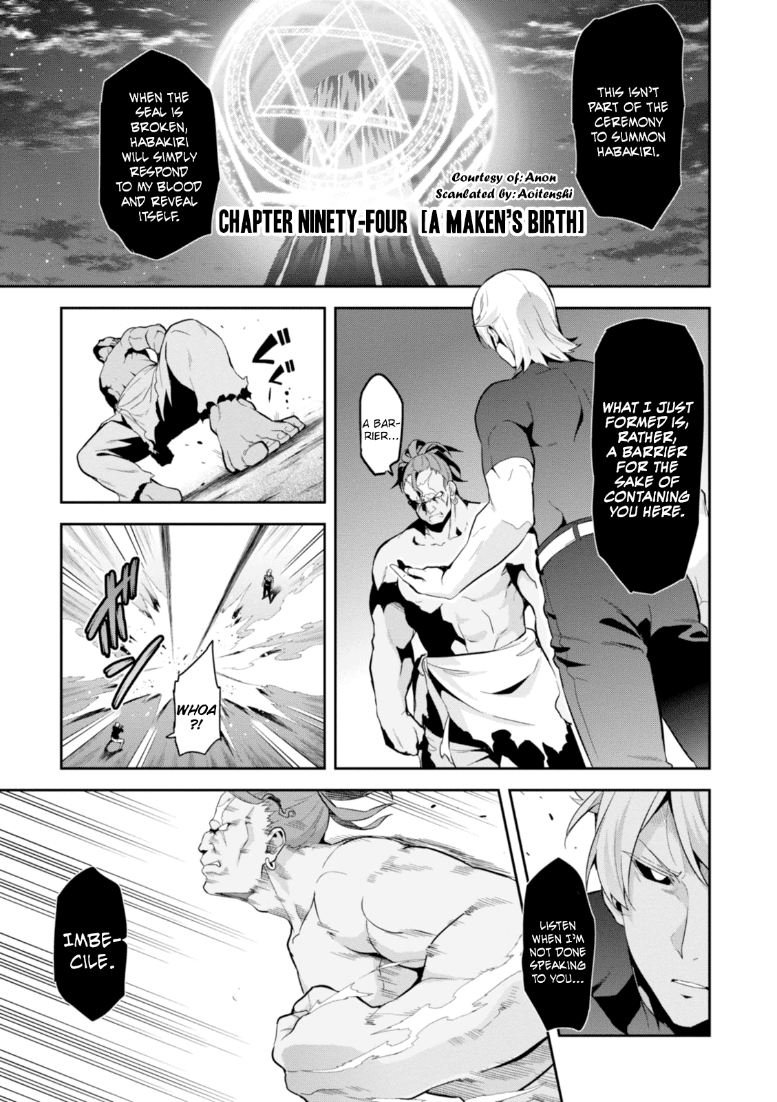 Maken-Ki! chapter 94 page 1