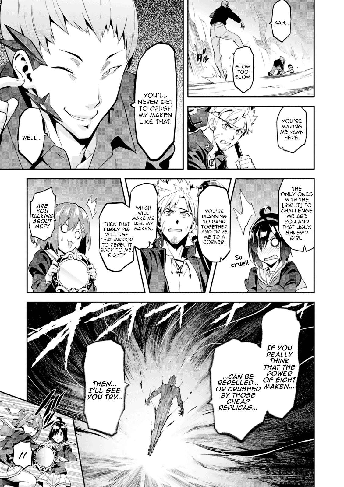 Maken-Ki! chapter 95 page 14