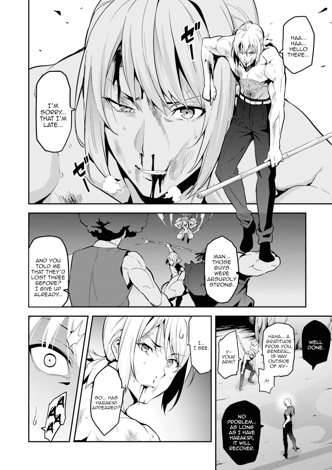 Maken-Ki! chapter 95 page 9