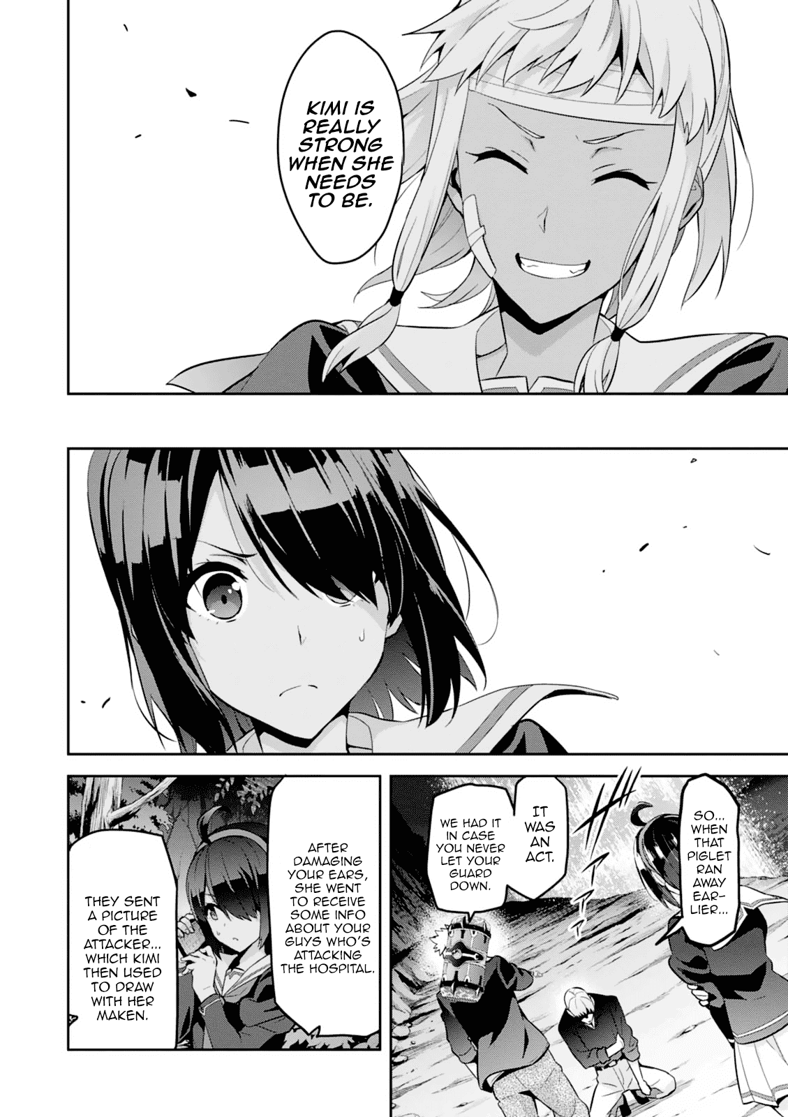 Maken-Ki! chapter 97 page 8