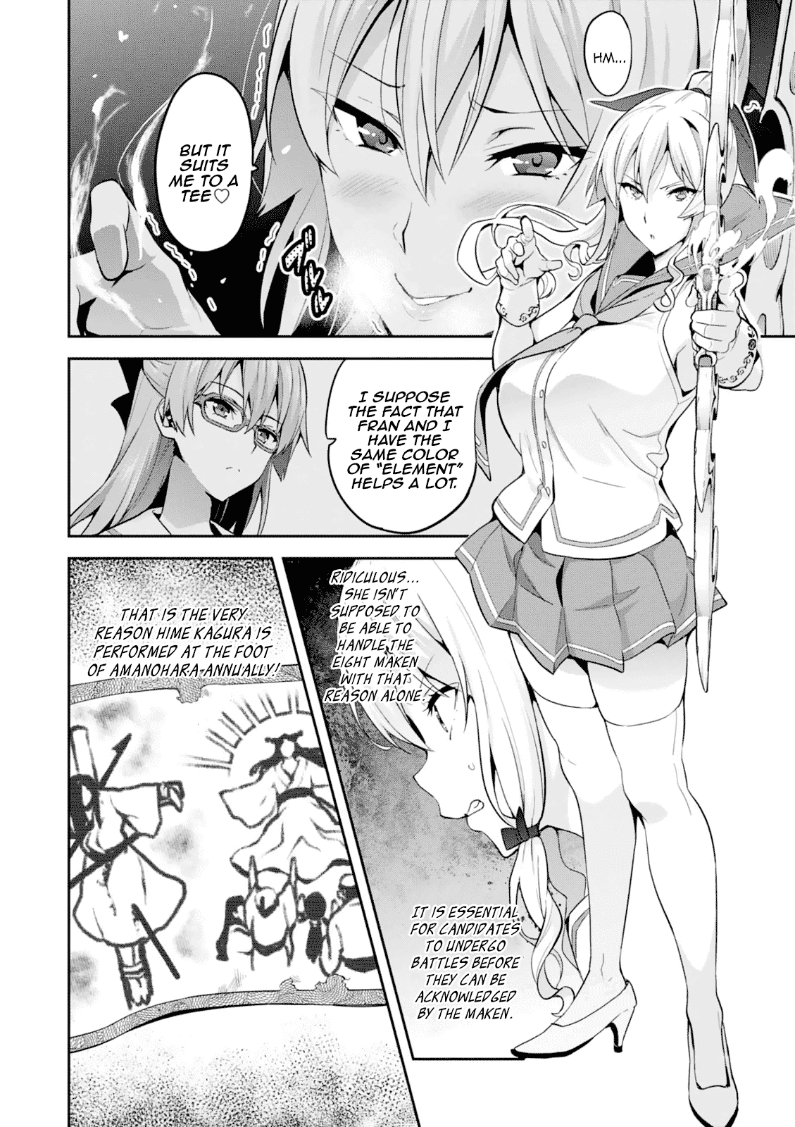 Maken-Ki! chapter 98 page 18