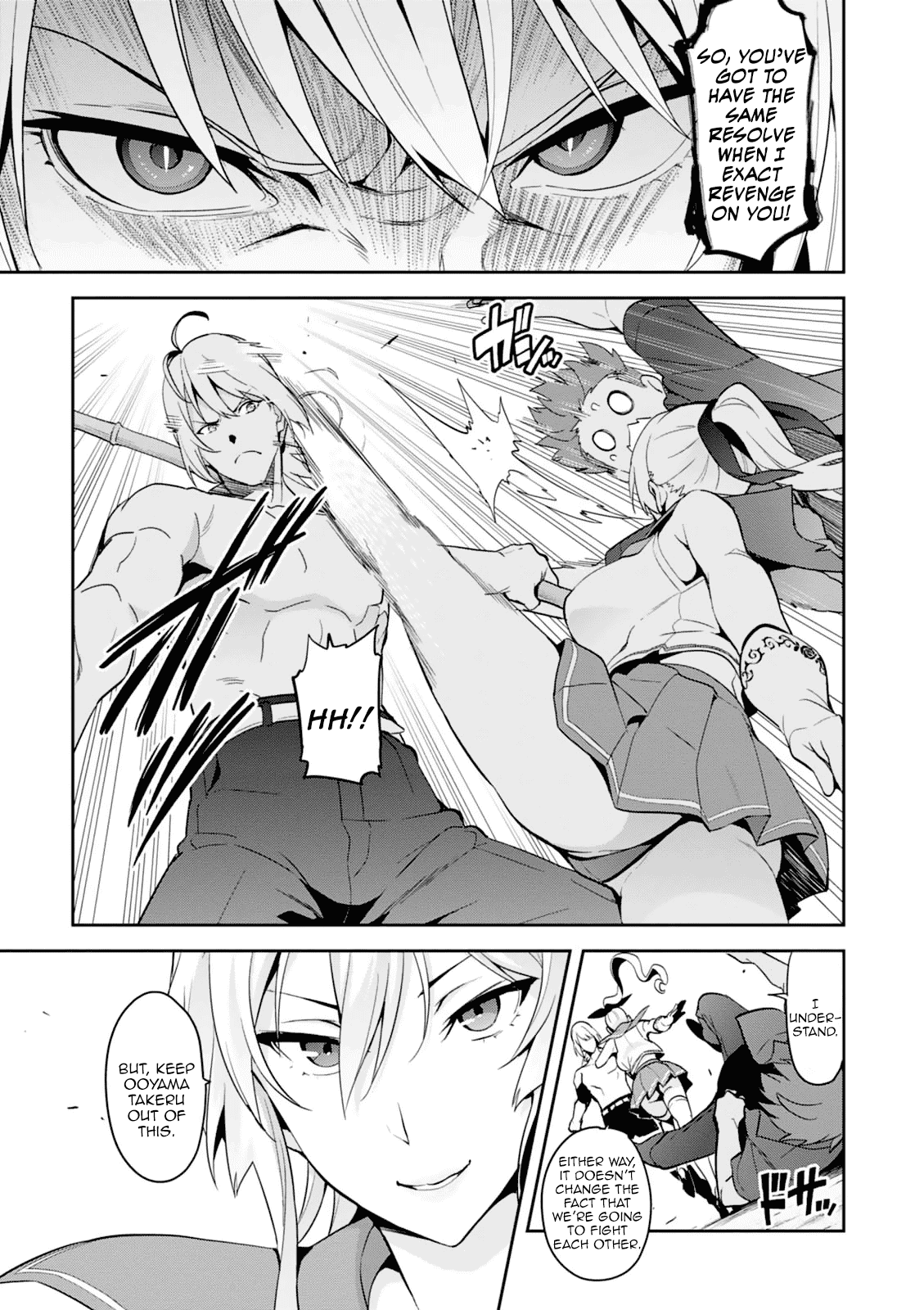 Maken-Ki! chapter 98 page 9