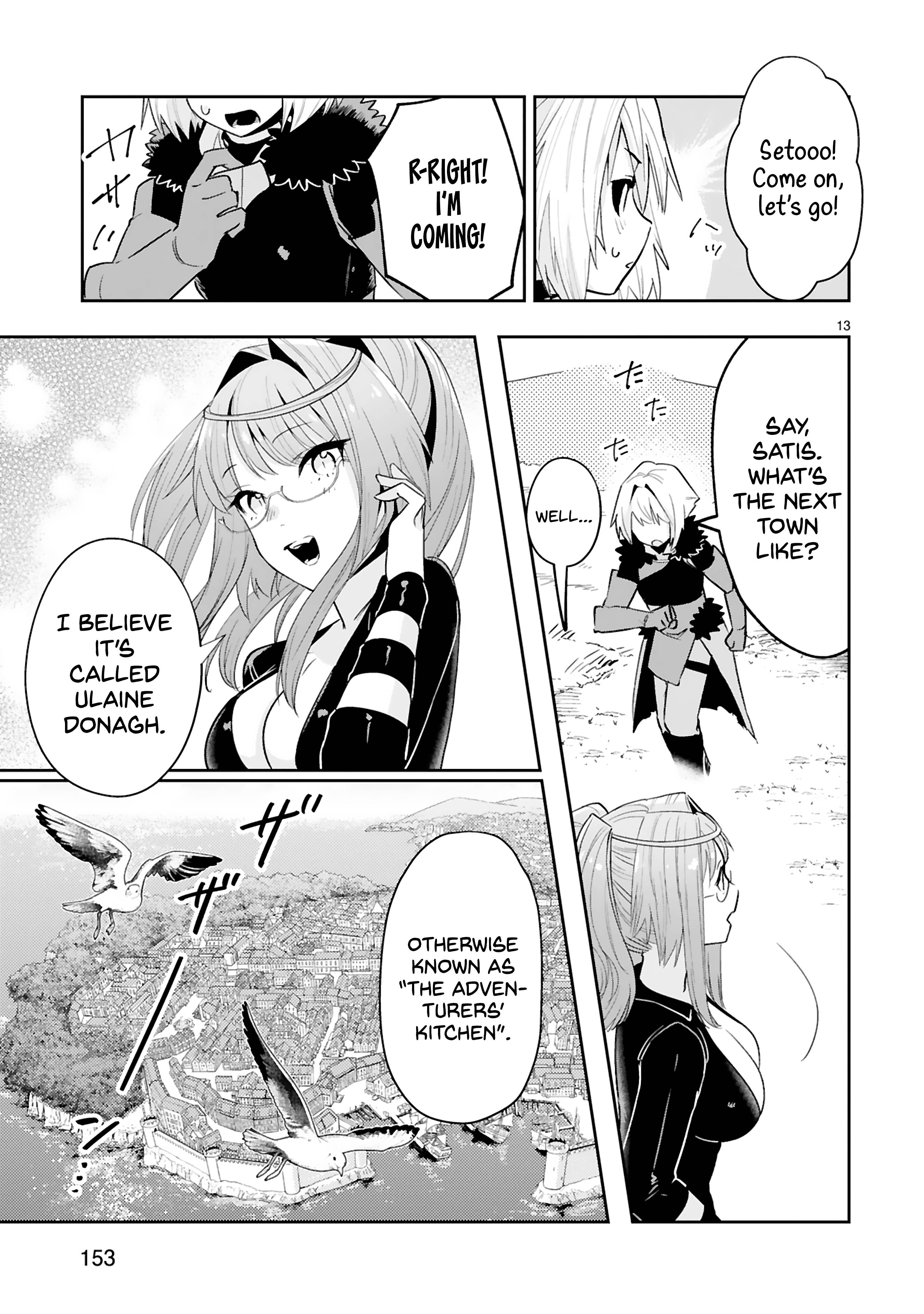 Maken Tsukai No Moto Shounen Hei Wa, Moto Teki Kanbu No Onee-San To Issho Ni Ikitai chapter 13 page 13