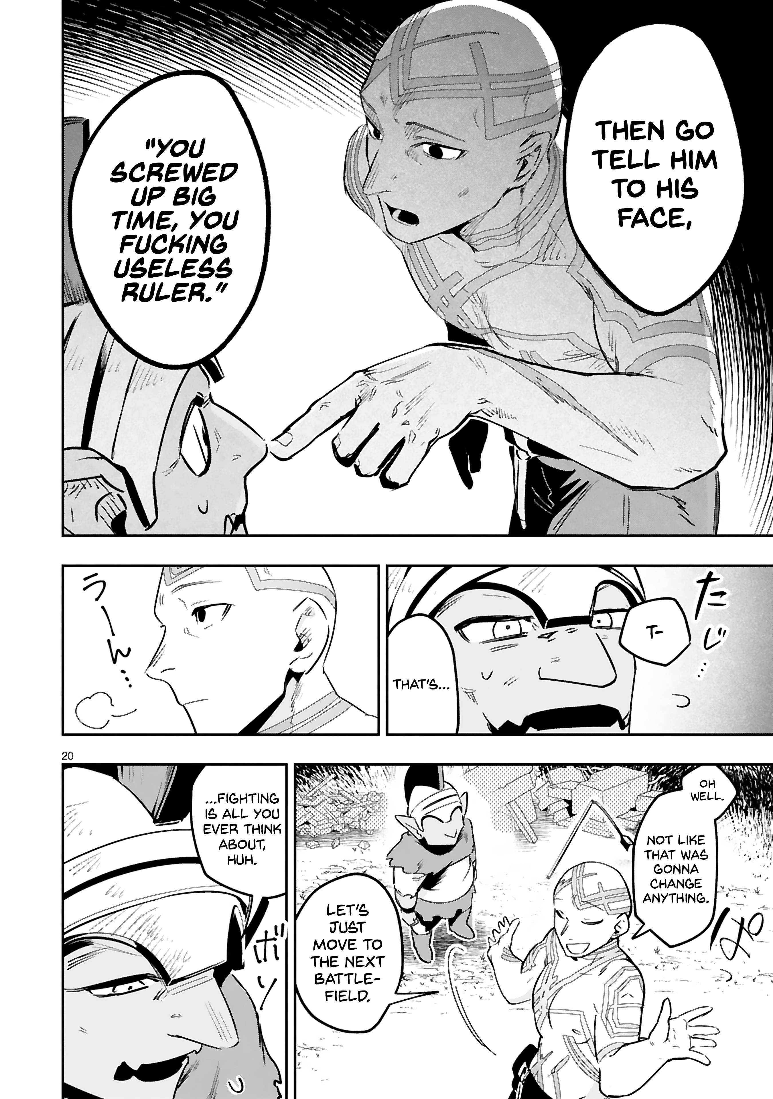 Maken Tsukai No Moto Shounen Hei Wa, Moto Teki Kanbu No Onee-San To Issho Ni Ikitai chapter 13 page 20