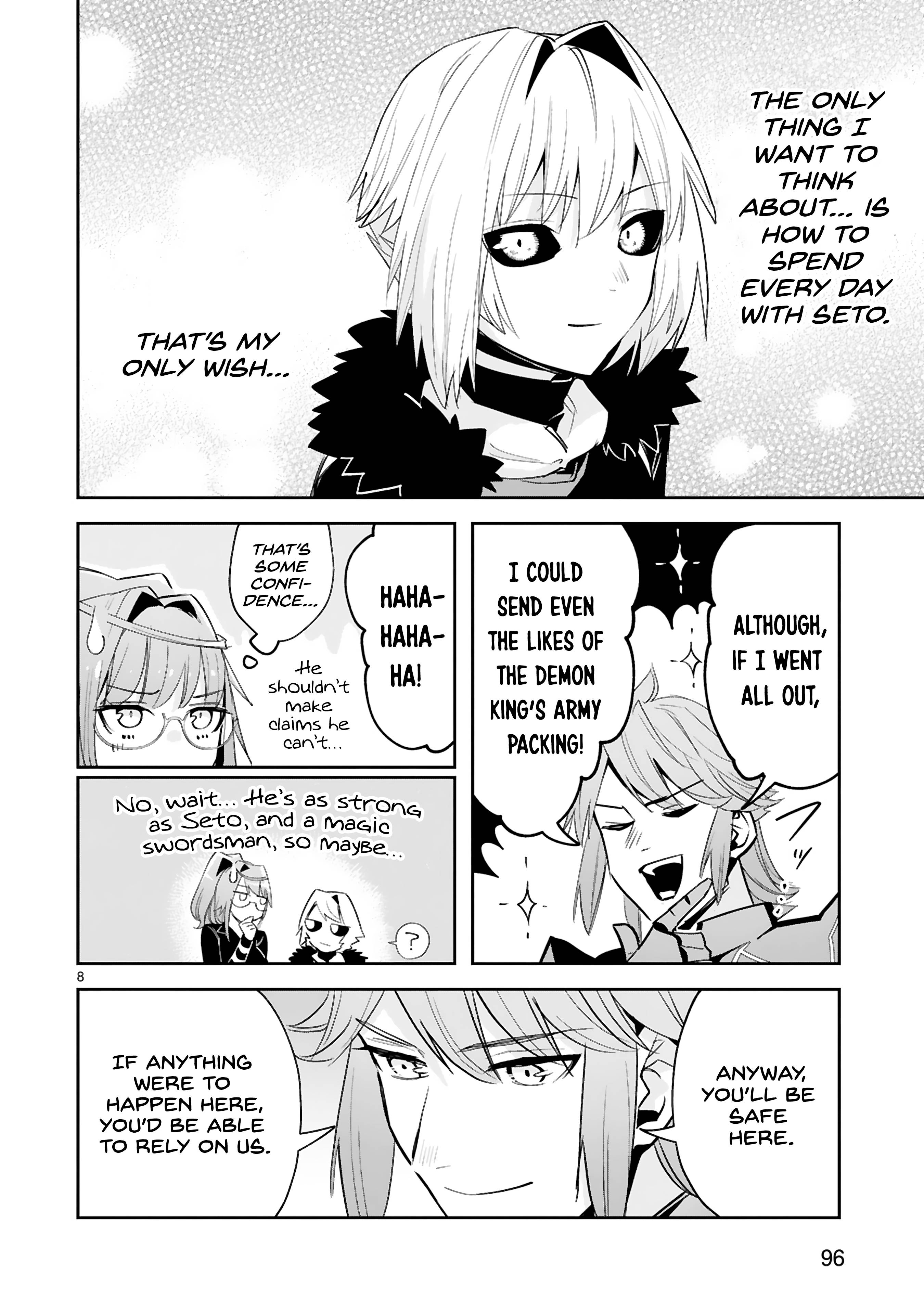 Maken Tsukai No Moto Shounen Hei Wa, Moto Teki Kanbu No Onee-San To Issho Ni Ikitai chapter 17 page 9