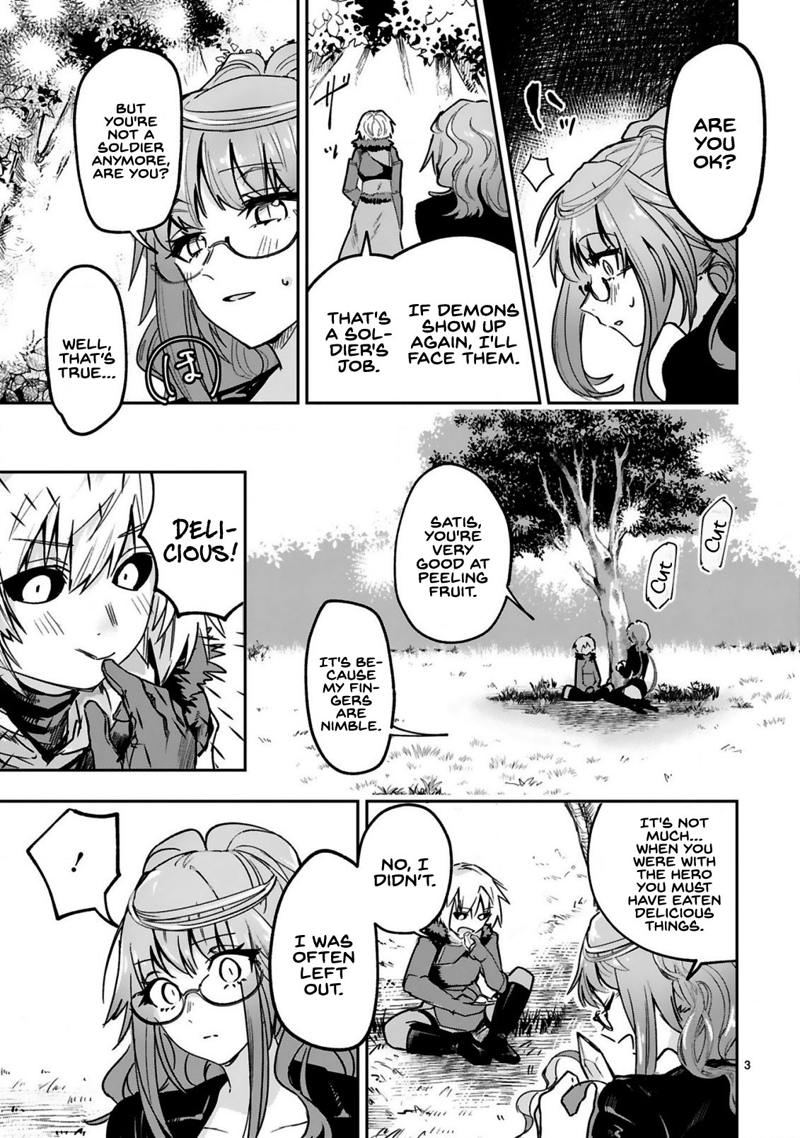 Maken Tsukai No Moto Shounen Hei Wa, Moto Teki Kanbu No Onee-San To Issho Ni Ikitai chapter 2.1 page 4