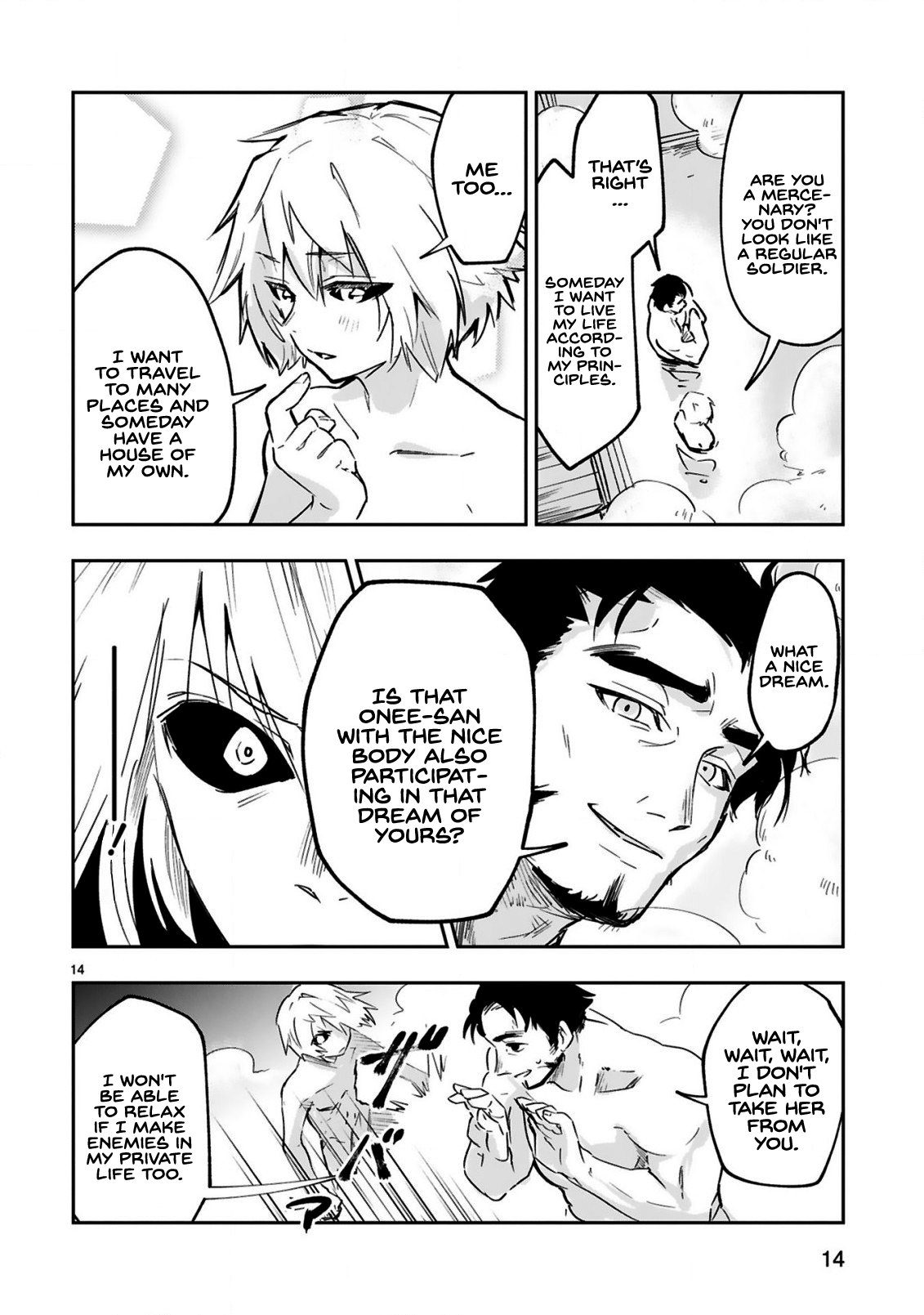 Maken Tsukai No Moto Shounen Hei Wa, Moto Teki Kanbu No Onee-San To Issho Ni Ikitai chapter 2.2 page 3