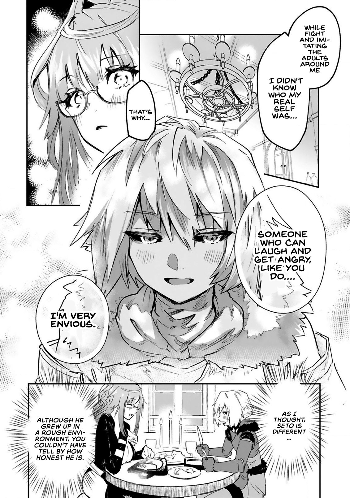 Maken Tsukai No Moto Shounen Hei Wa, Moto Teki Kanbu No Onee-San To Issho Ni Ikitai chapter 2.2 page 9