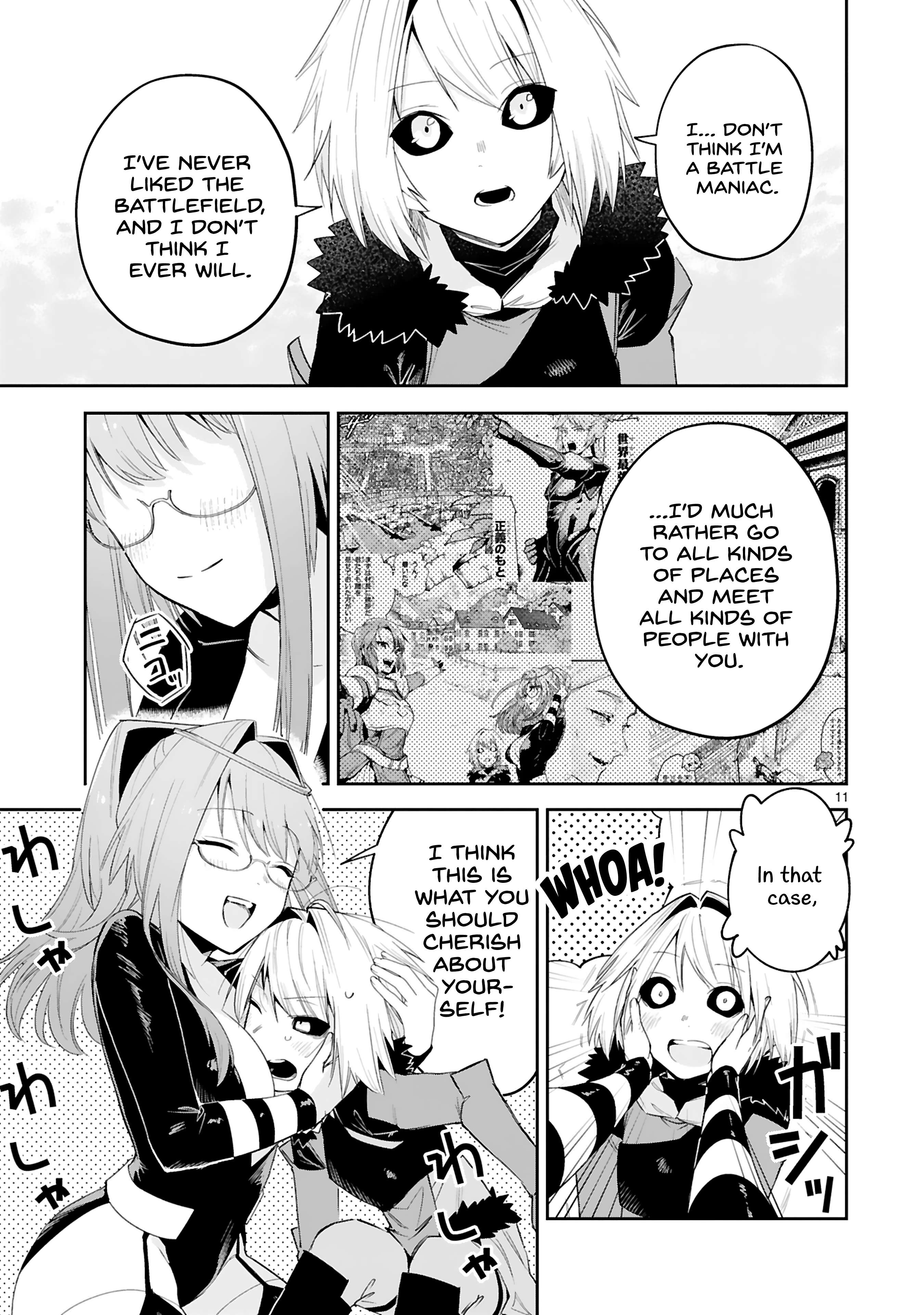 Maken Tsukai No Moto Shounen Hei Wa, Moto Teki Kanbu No Onee-San To Issho Ni Ikitai chapter 23 page 11