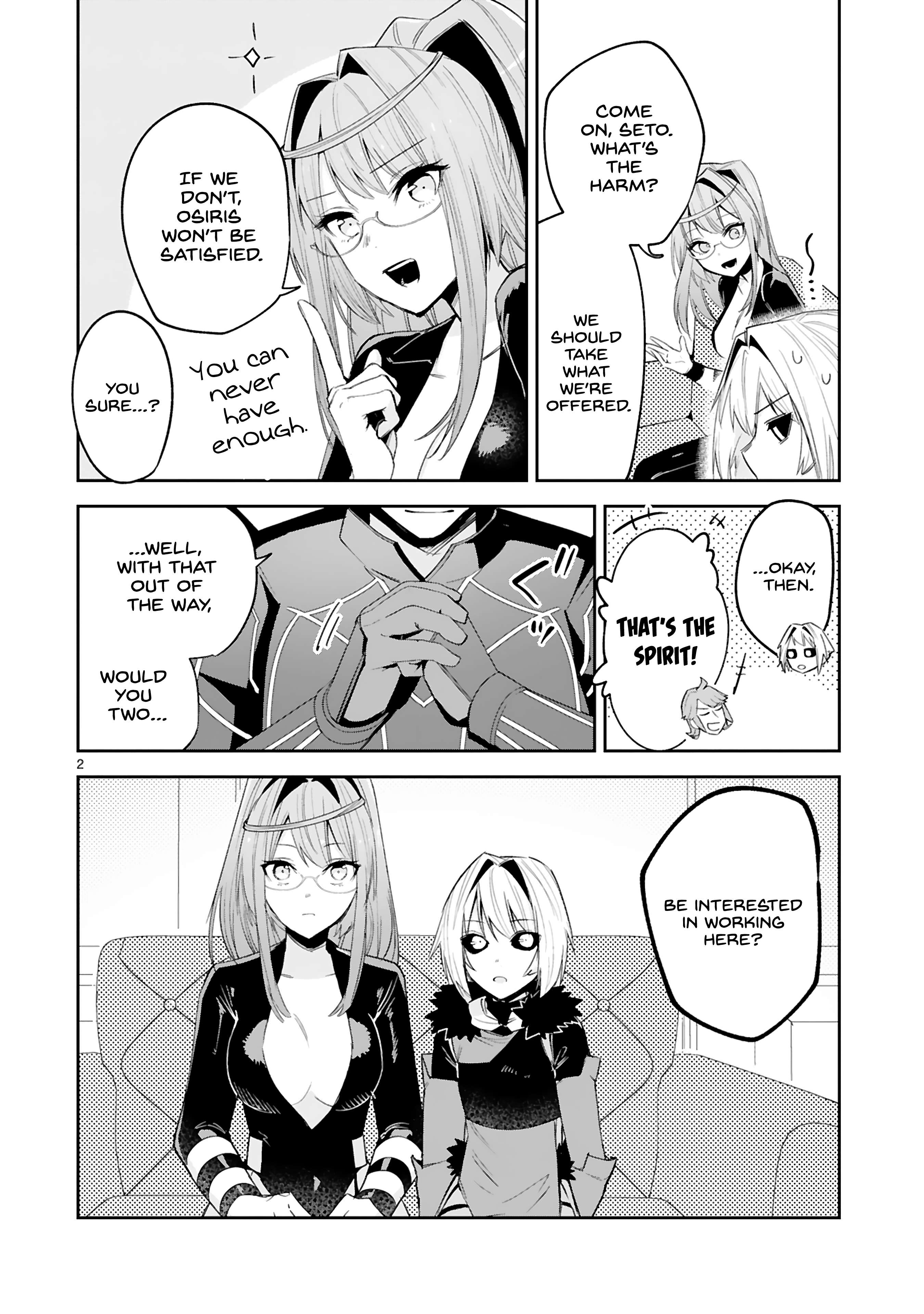 Maken Tsukai No Moto Shounen Hei Wa, Moto Teki Kanbu No Onee-San To Issho Ni Ikitai chapter 23 page 2