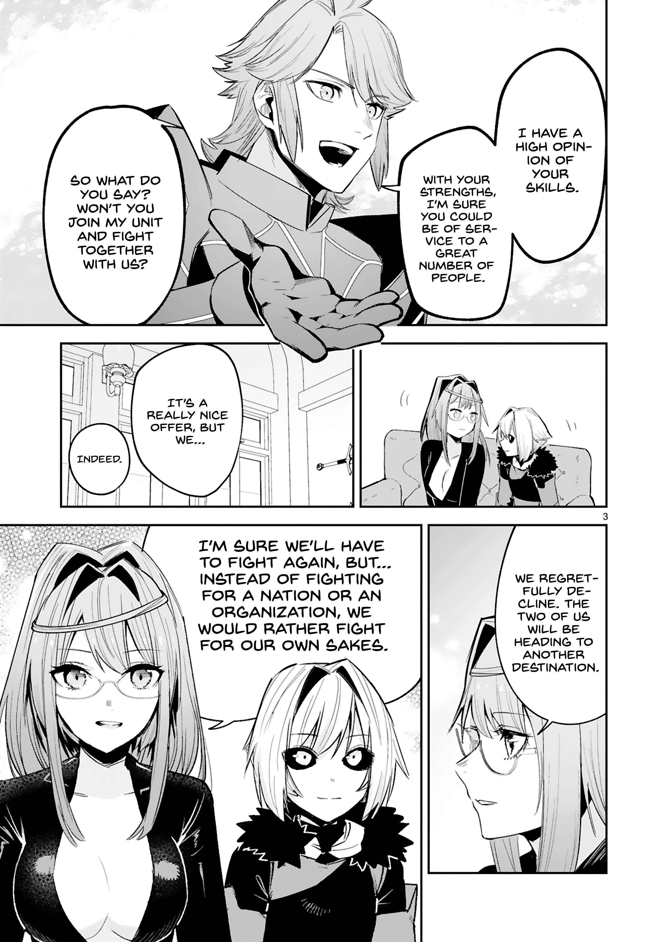 Maken Tsukai No Moto Shounen Hei Wa, Moto Teki Kanbu No Onee-San To Issho Ni Ikitai chapter 23 page 3