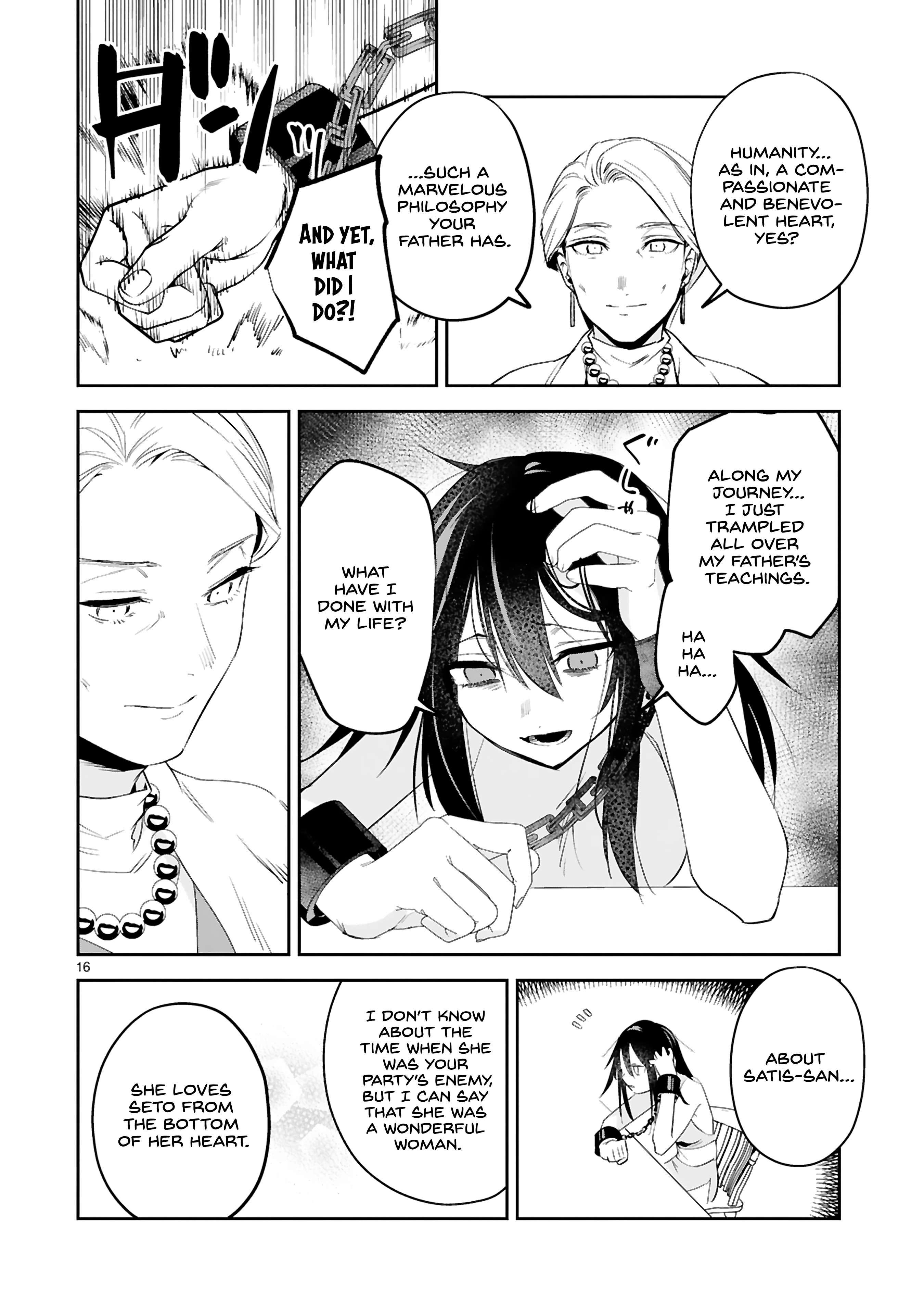 Maken Tsukai No Moto Shounen Hei Wa, Moto Teki Kanbu No Onee-San To Issho Ni Ikitai chapter 24 page 16