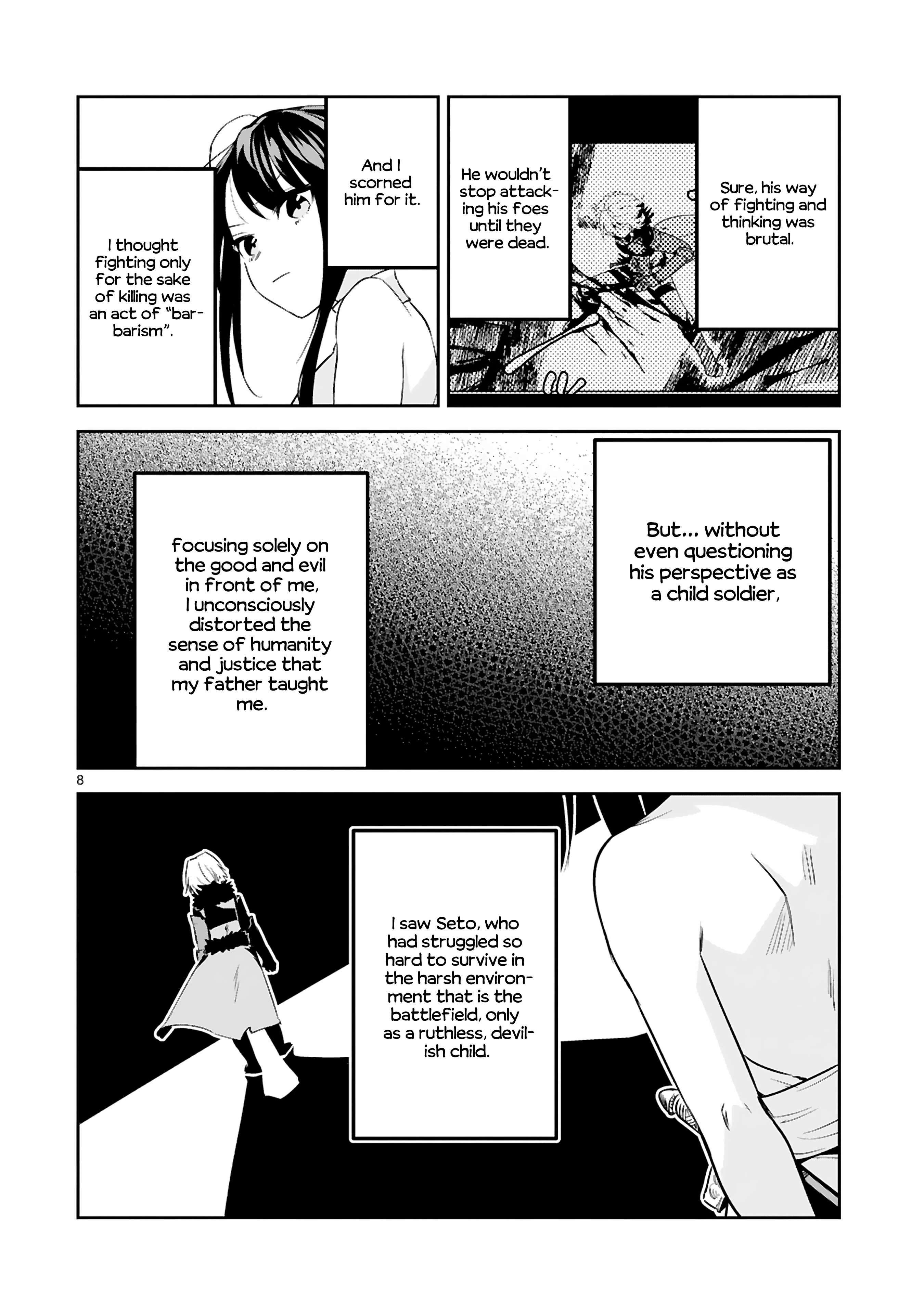 Maken Tsukai No Moto Shounen Hei Wa, Moto Teki Kanbu No Onee-San To Issho Ni Ikitai chapter 24 page 8