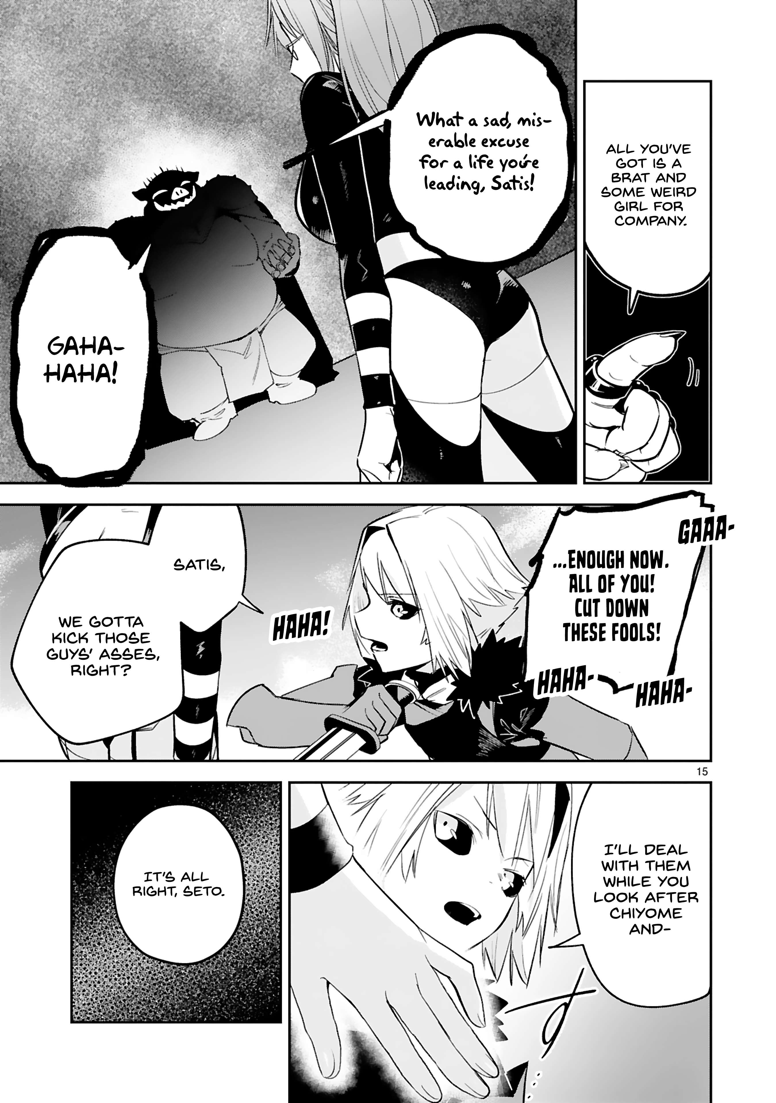 Maken Tsukai No Moto Shounen Hei Wa, Moto Teki Kanbu No Onee-San To Issho Ni Ikitai chapter 25 page 15