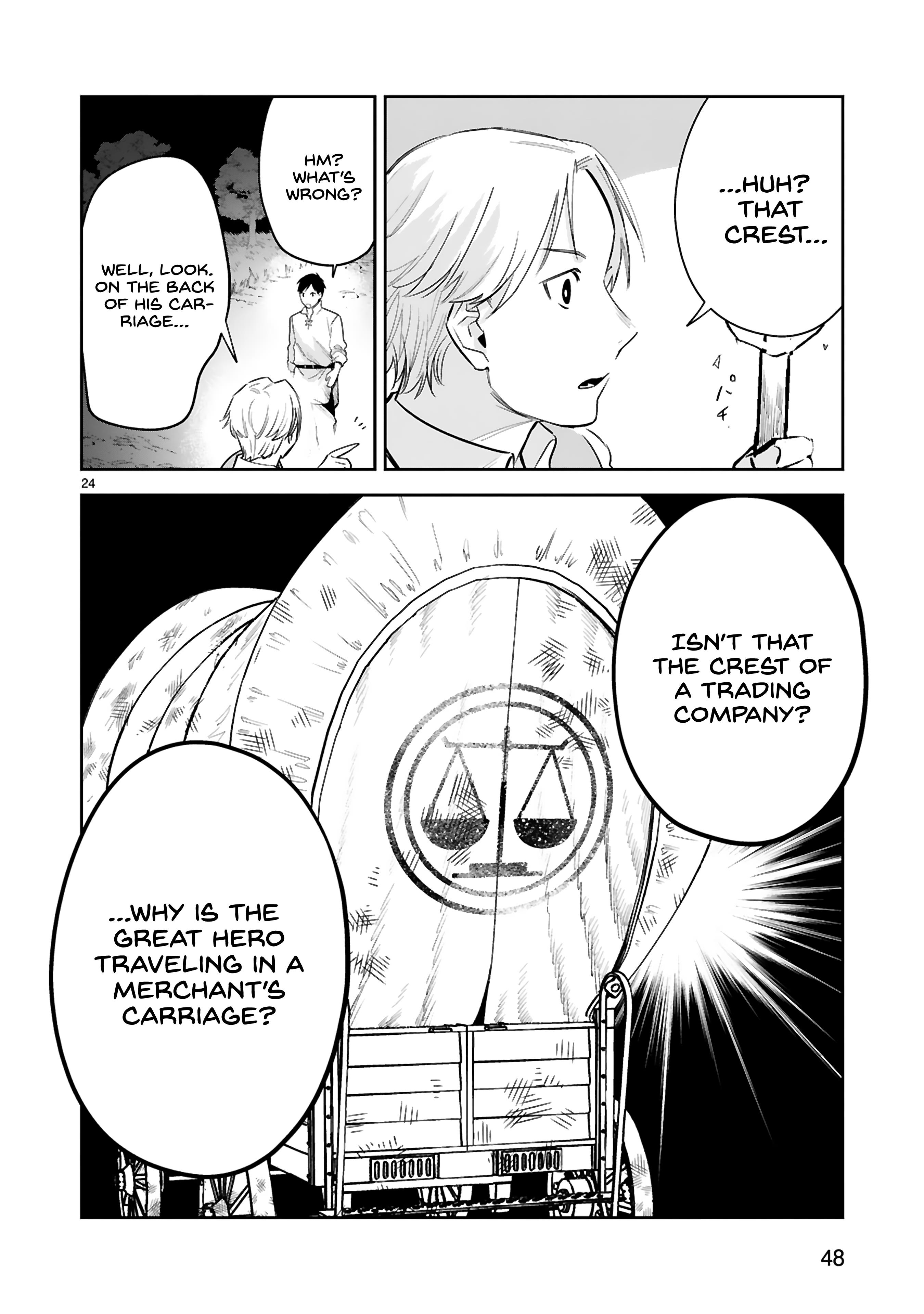 Maken Tsukai No Moto Shounen Hei Wa, Moto Teki Kanbu No Onee-San To Issho Ni Ikitai chapter 28 page 24