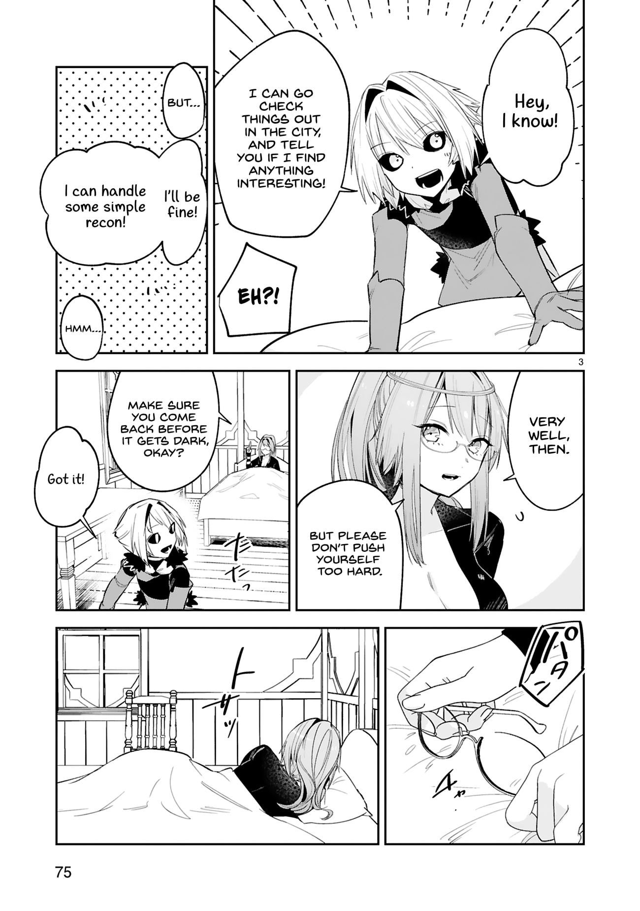 Maken Tsukai No Moto Shounen Hei Wa, Moto Teki Kanbu No Onee-San To Issho Ni Ikitai chapter 30 page 3