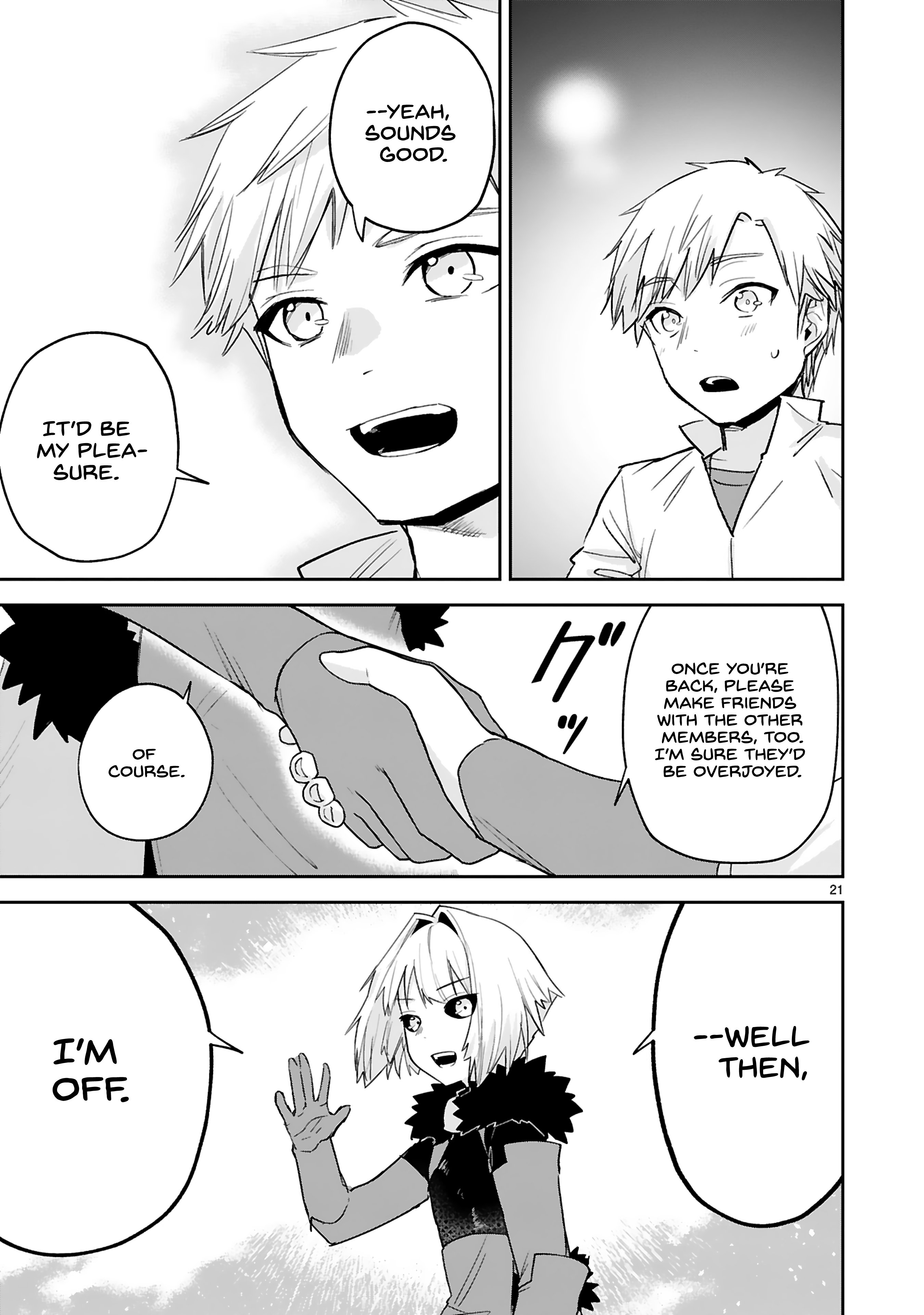 Maken Tsukai No Moto Shounen Hei Wa, Moto Teki Kanbu No Onee-San To Issho Ni Ikitai chapter 32 page 21