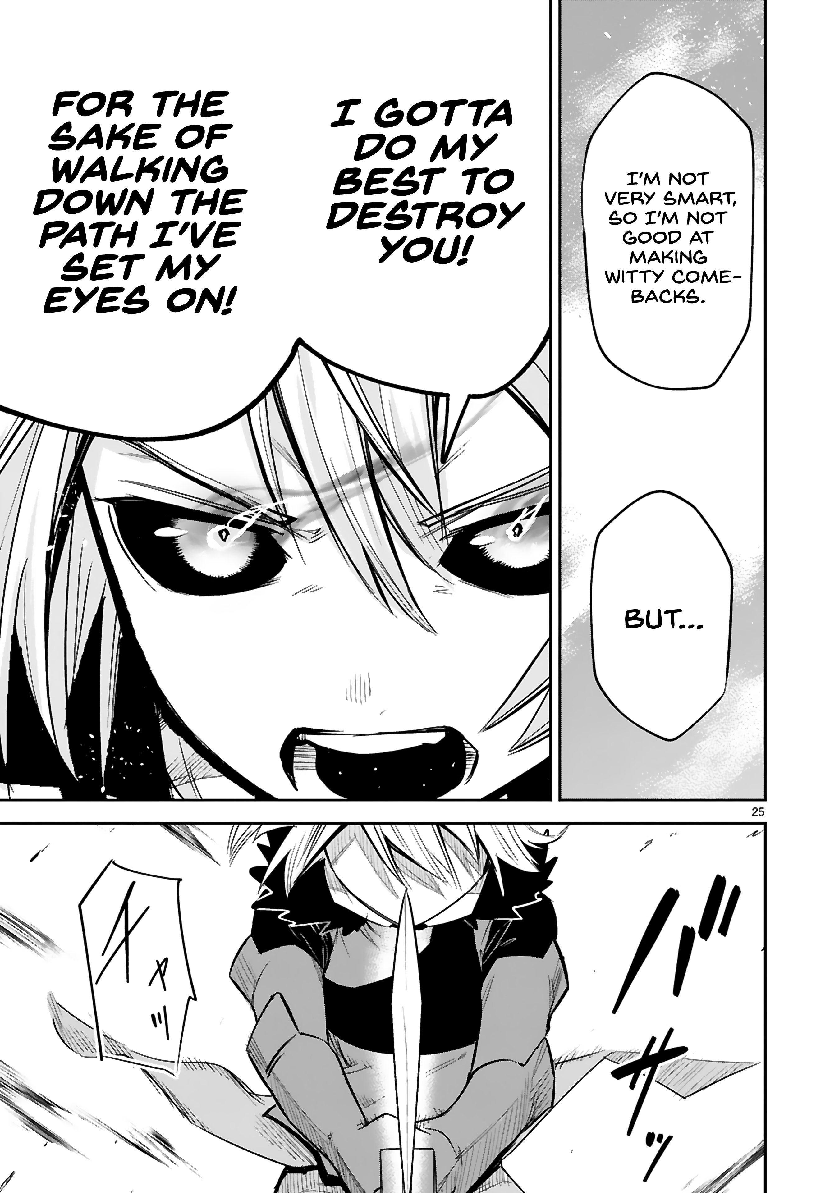 Maken Tsukai No Moto Shounen Hei Wa, Moto Teki Kanbu No Onee-San To Issho Ni Ikitai chapter 33 page 25