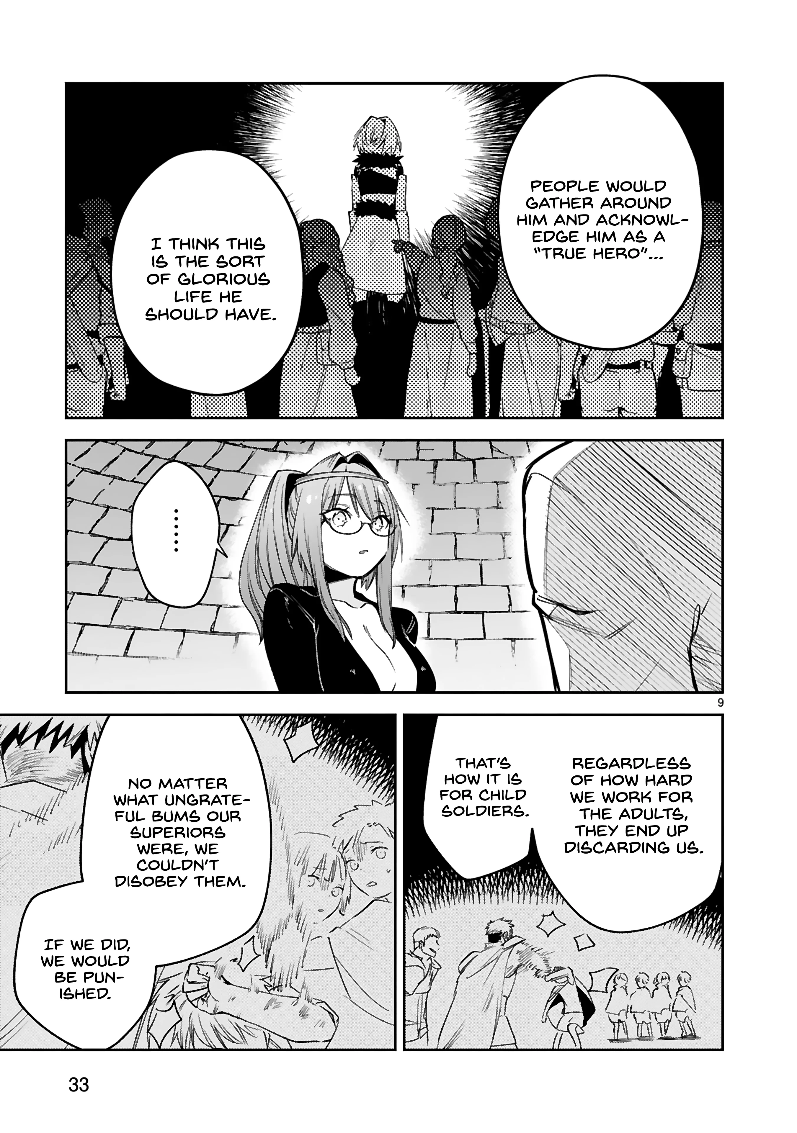 Maken Tsukai No Moto Shounen Hei Wa, Moto Teki Kanbu No Onee-San To Issho Ni Ikitai chapter 35 page 10