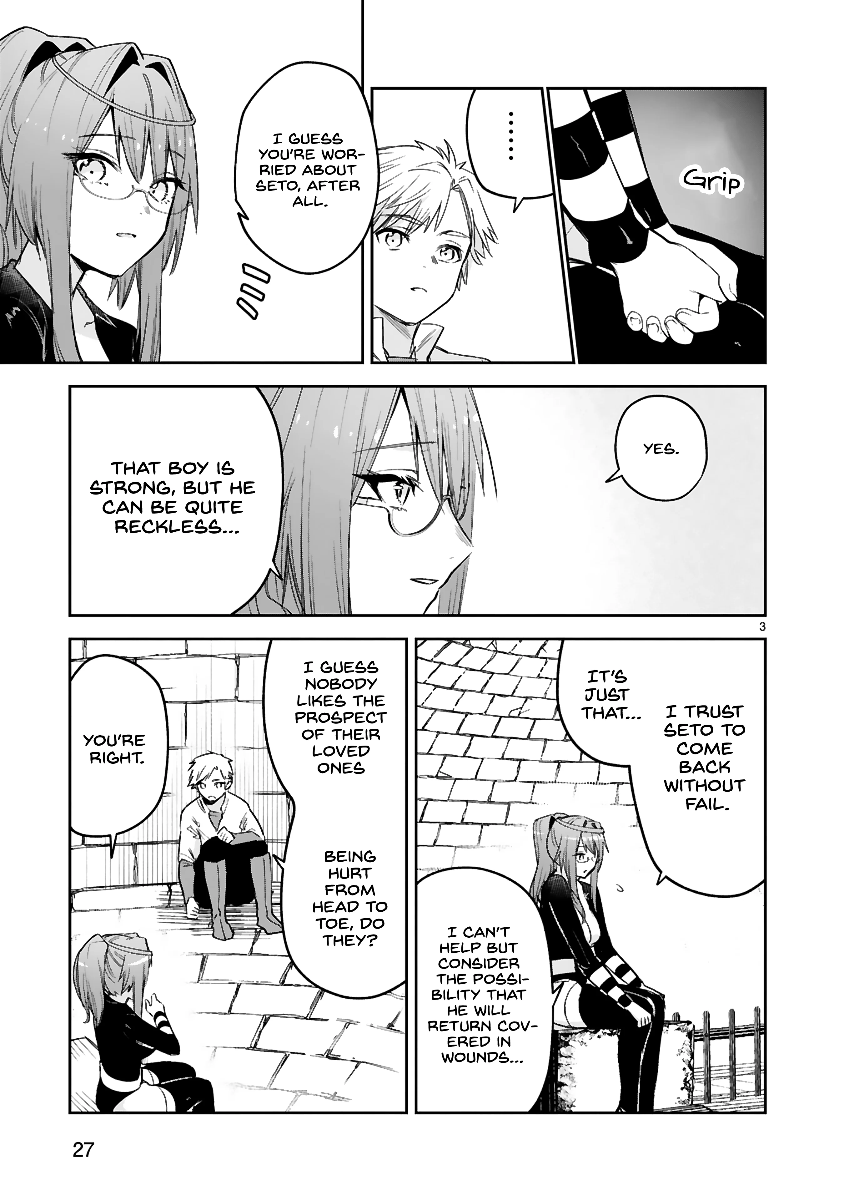 Maken Tsukai No Moto Shounen Hei Wa, Moto Teki Kanbu No Onee-San To Issho Ni Ikitai chapter 35 page 4